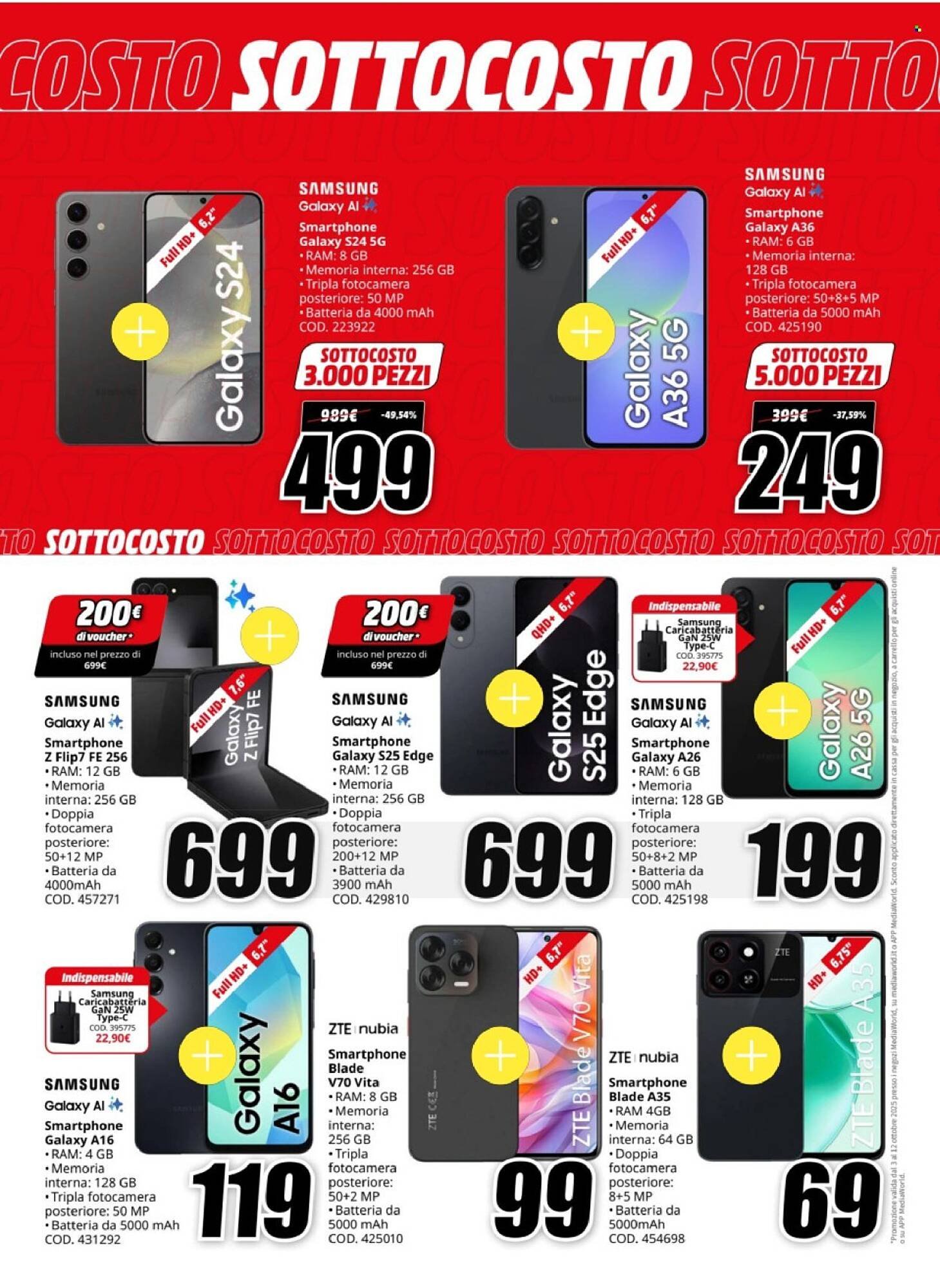 Volantino MediaWorld (2025-10-03 - 2025-10-12)