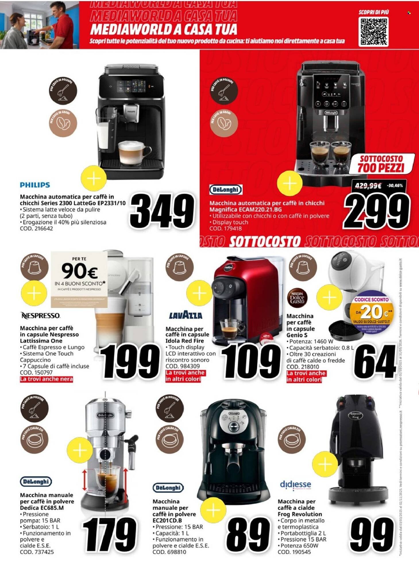 Volantino MediaWorld (2025-10-03 - 2025-10-12)