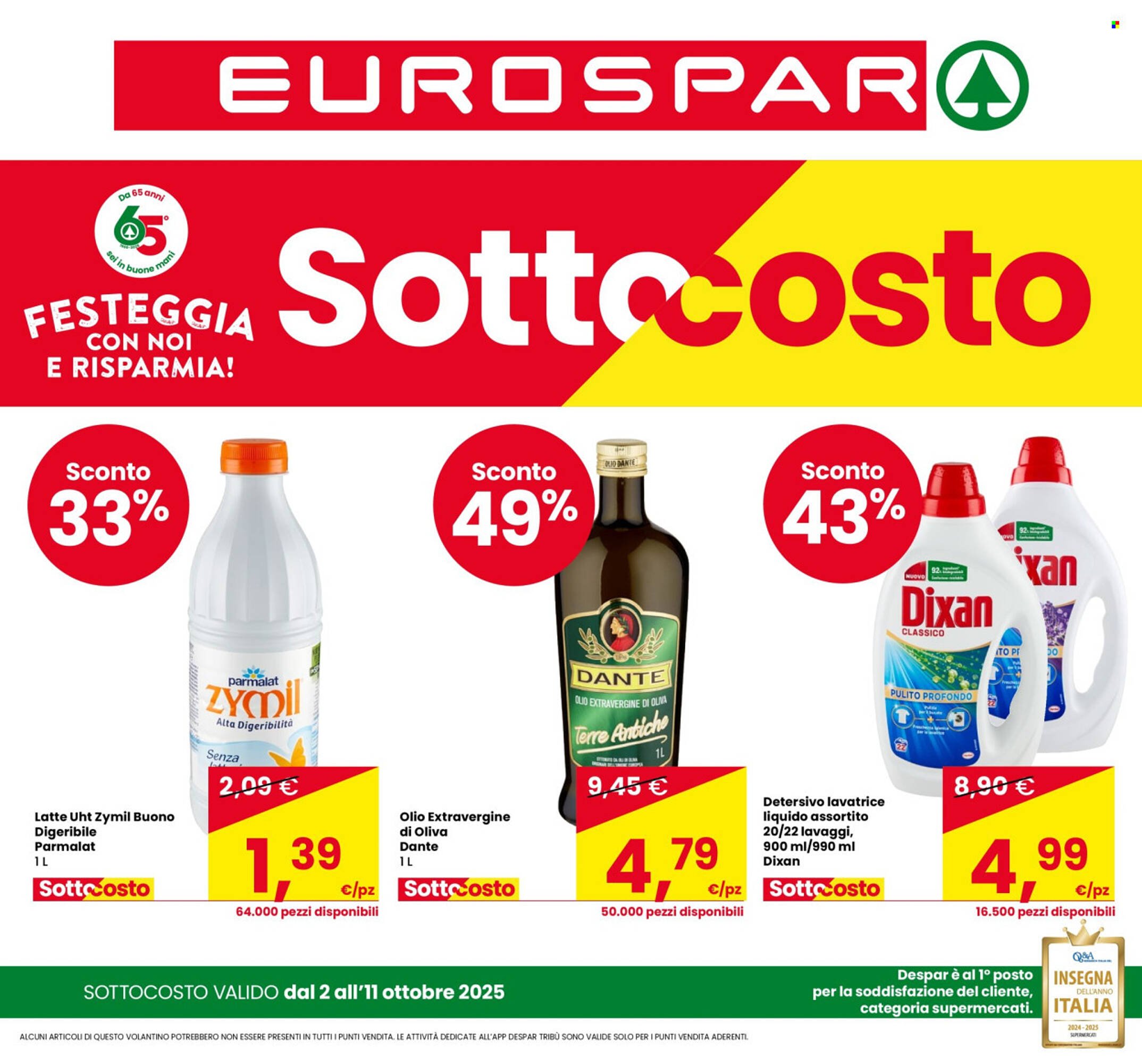 Volantino Eurospar (2025-10-02 - 2025-10-11)