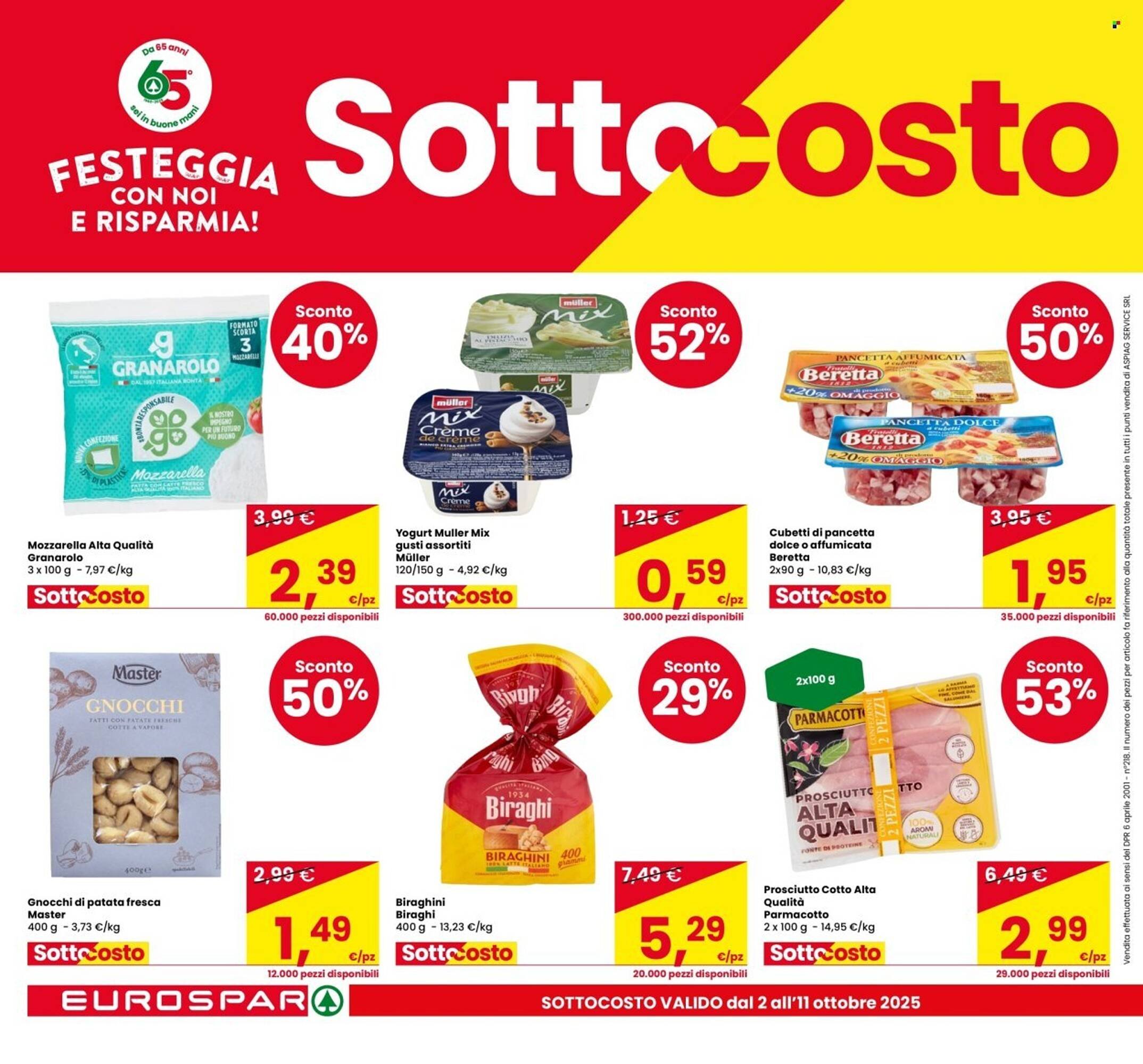 Volantino Eurospar (2025-10-02 - 2025-10-11)