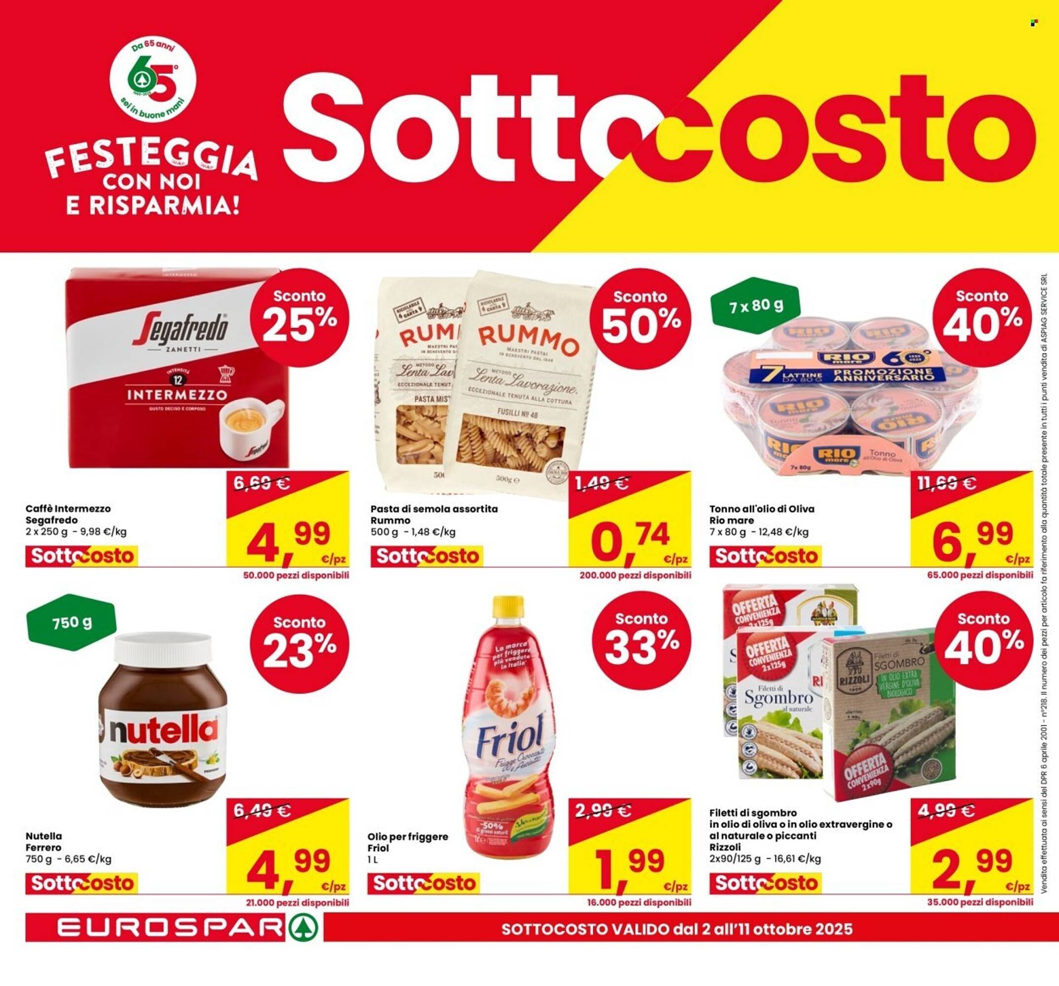 Volantino Eurospar (2025-10-02 - 2025-10-11)