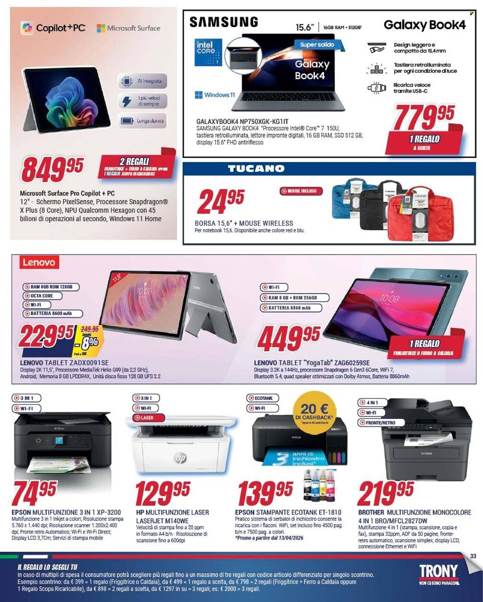 Volantino Trony (2026-04-09 - 2026-04-29)