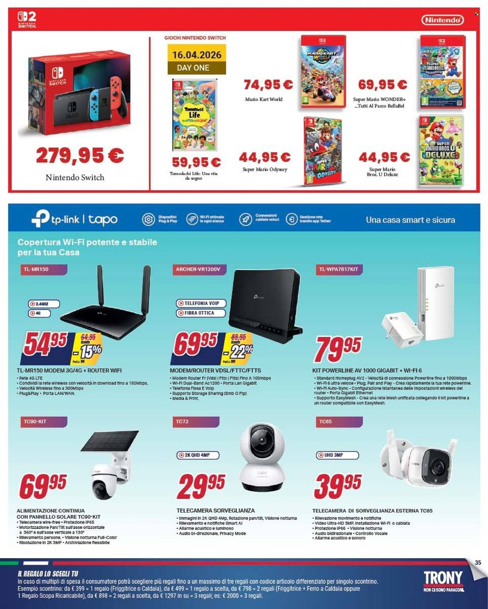 Volantino Trony (2026-04-09 - 2026-04-29)