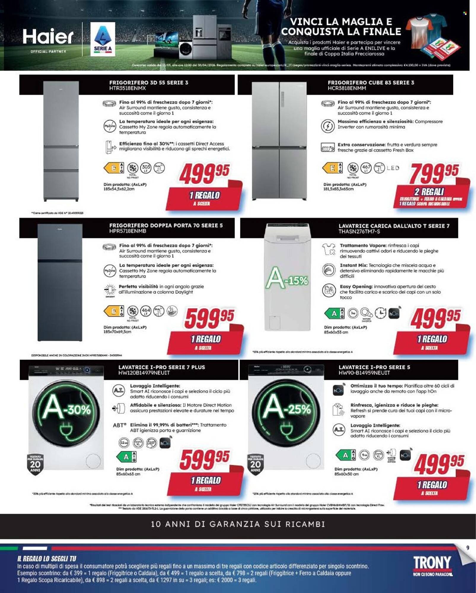 Volantino Trony (2026-04-09 - 2026-04-29)