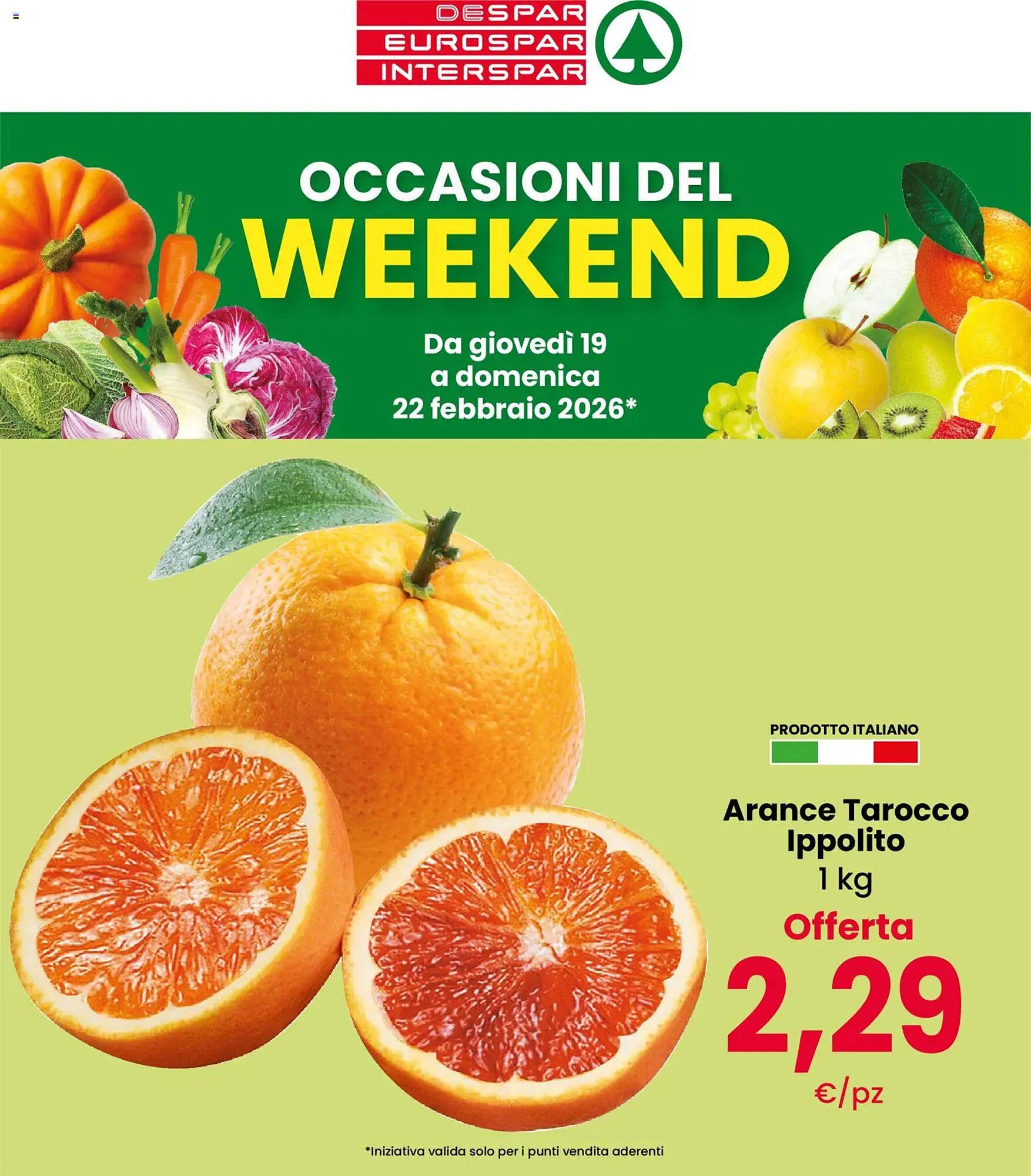 Volantino Interspar (2026-02-19 - 2026-02-22)