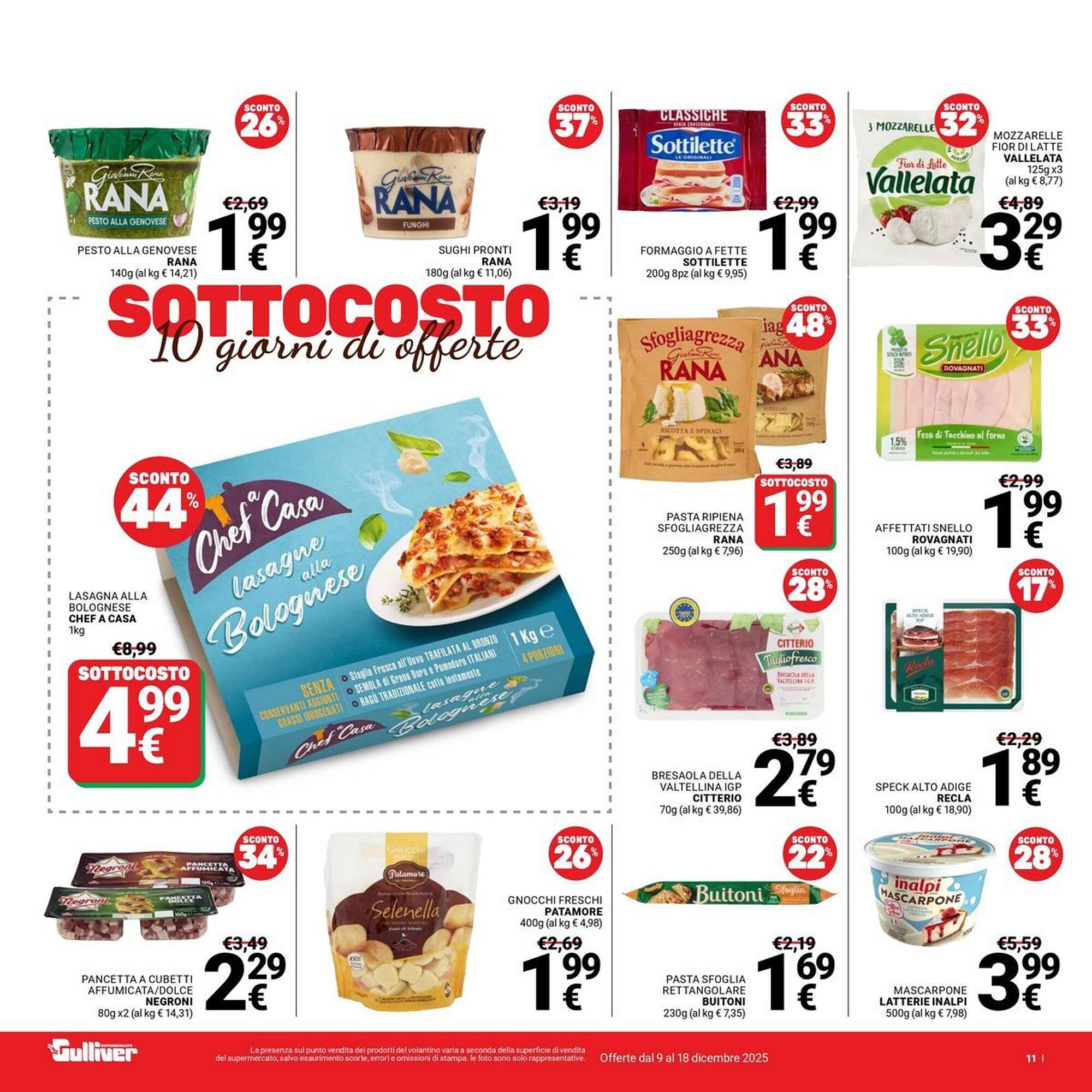 Volantino Supermercati Gulliver (2025-12-09 - 2025-12-18)