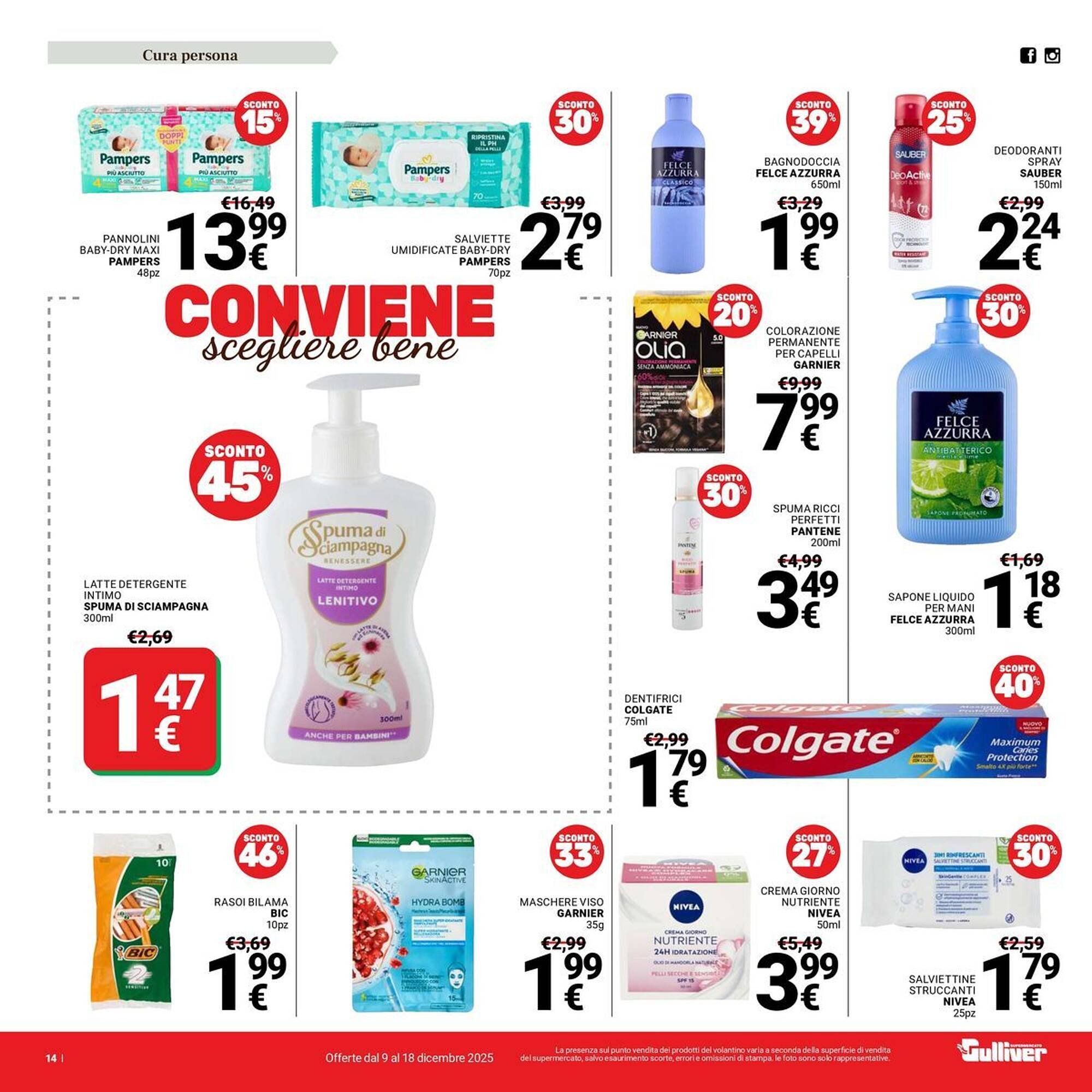 Volantino Supermercati Gulliver (2025-12-09 - 2025-12-18)