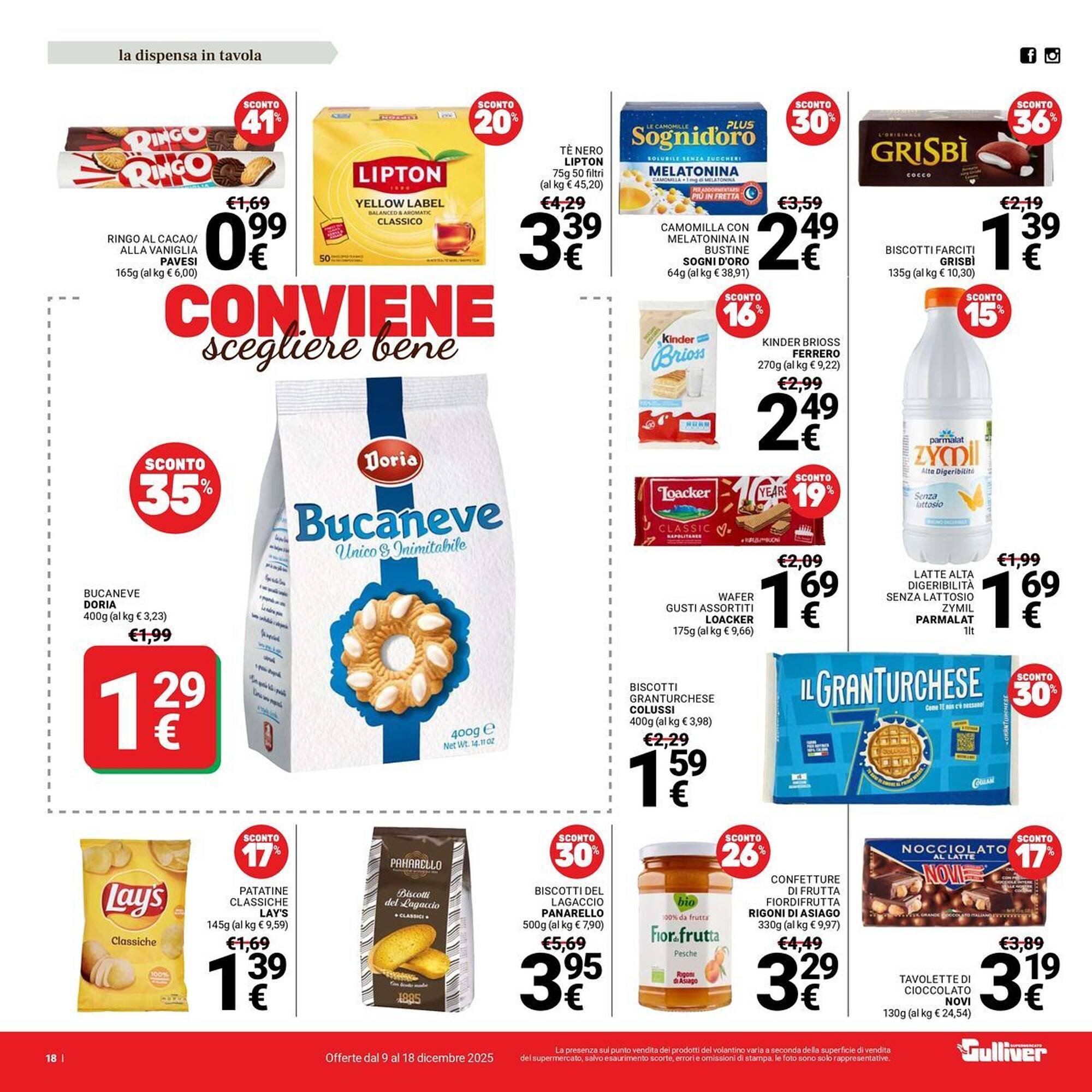 Volantino Supermercati Gulliver (2025-12-09 - 2025-12-18)