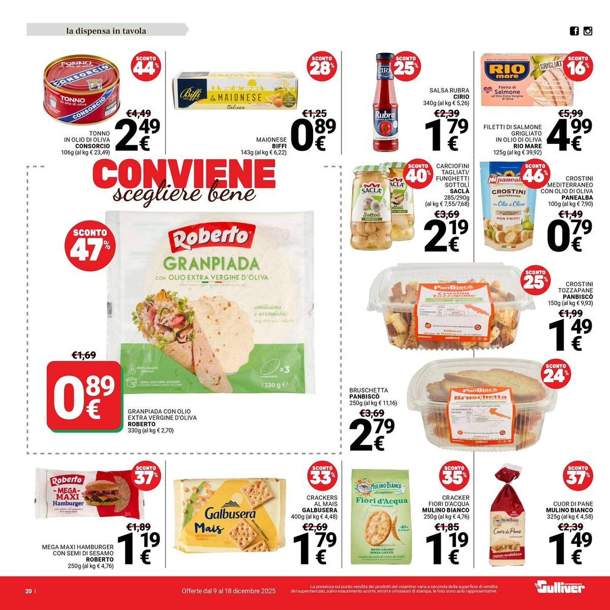 Volantino Supermercati Gulliver (2025-12-09 - 2025-12-18)