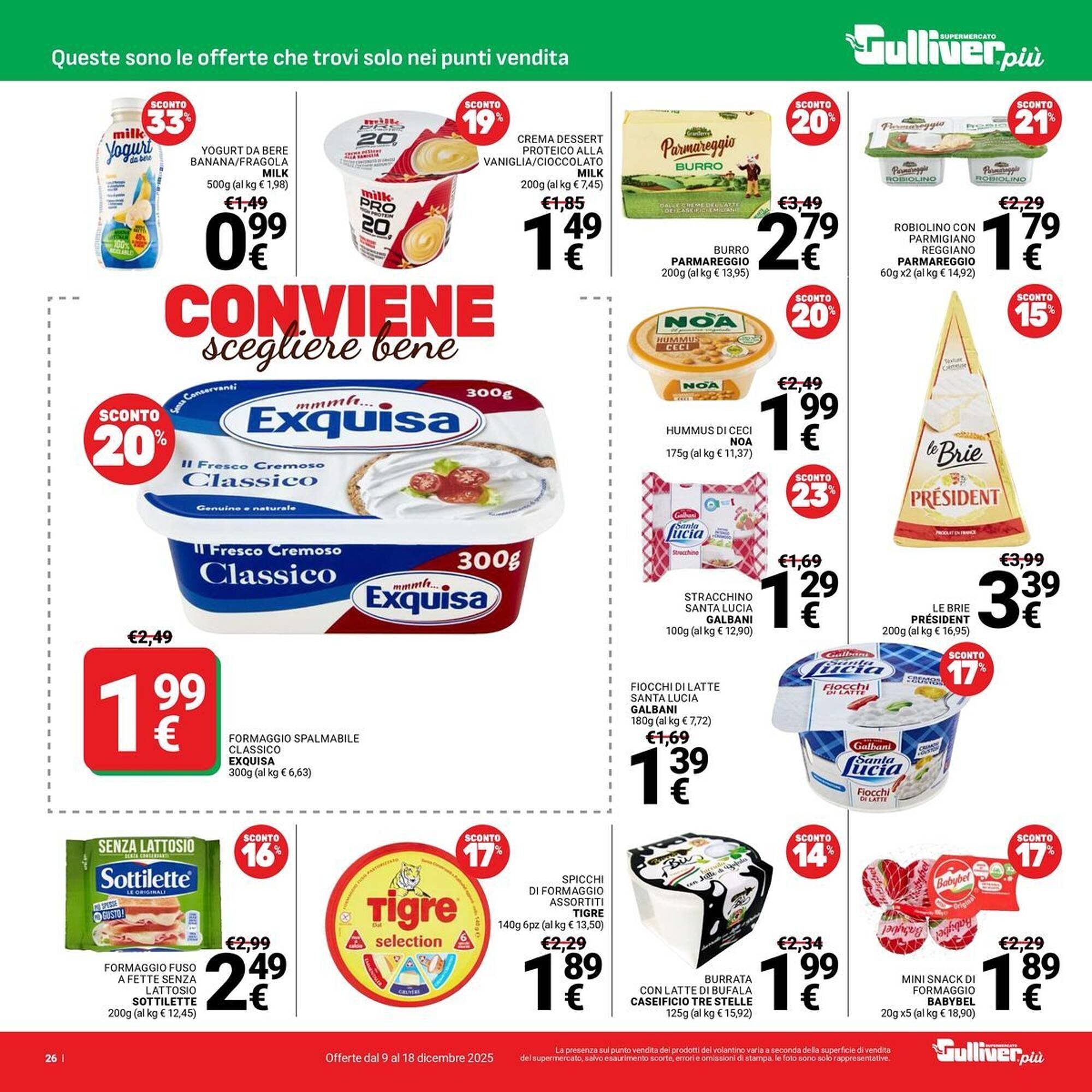 Volantino Supermercati Gulliver (2025-12-09 - 2025-12-18)