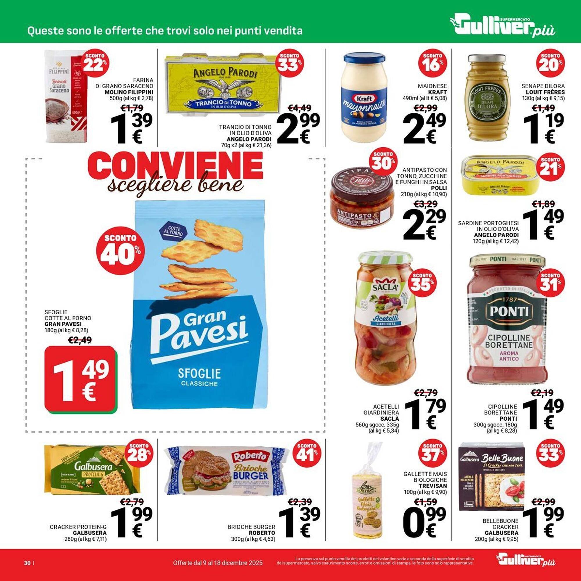Volantino Supermercati Gulliver (2025-12-09 - 2025-12-18)