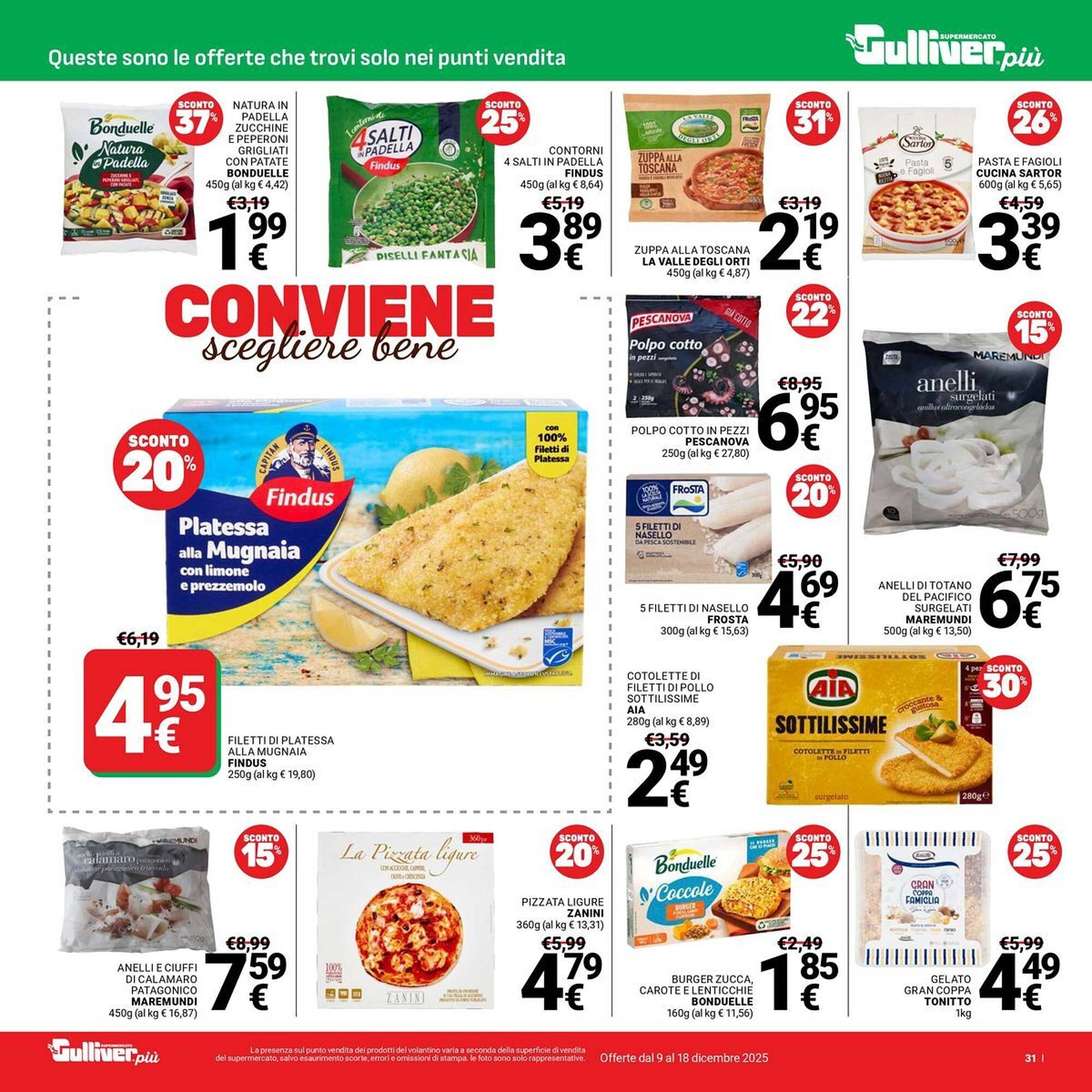 Volantino Supermercati Gulliver (2025-12-09 - 2025-12-18)