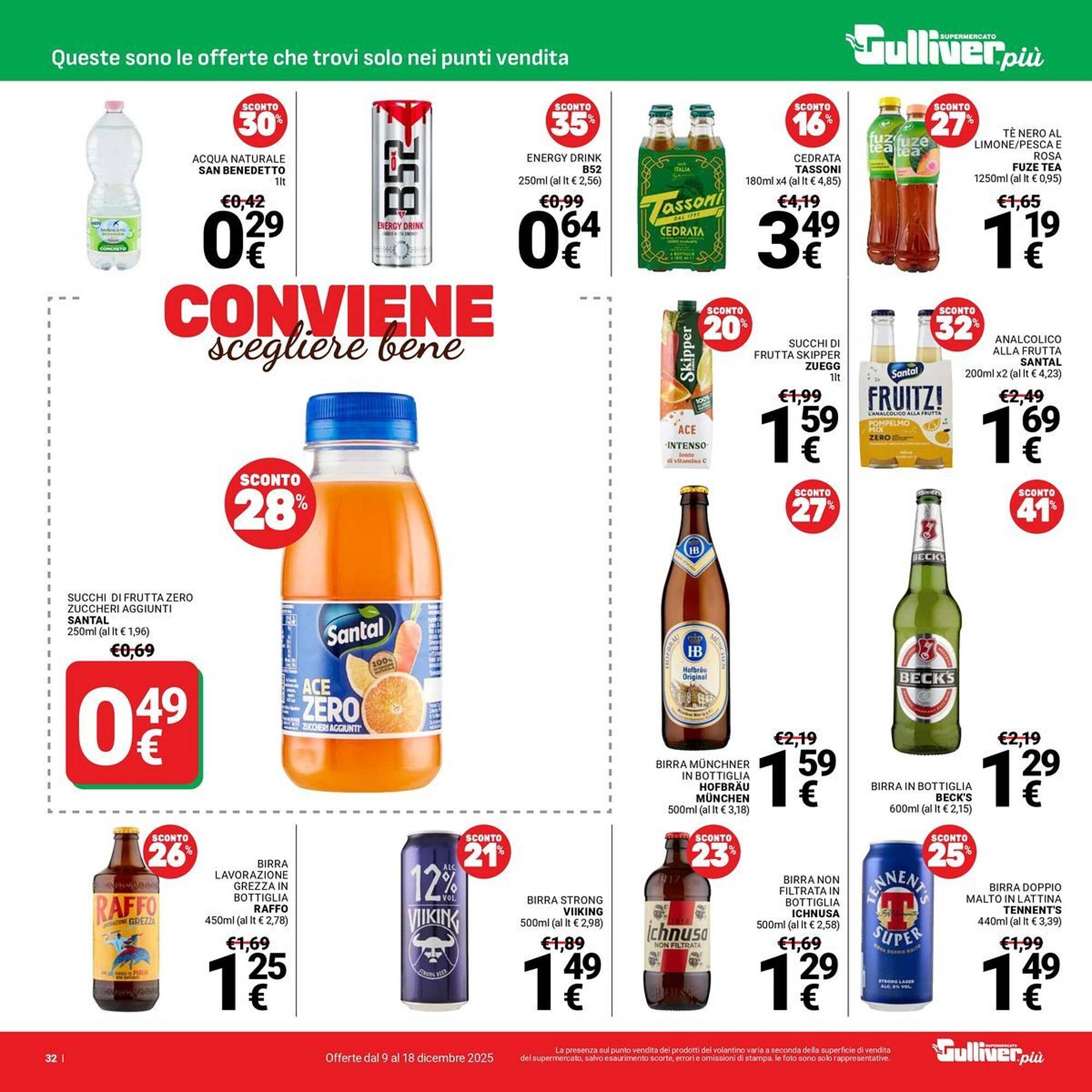 Volantino Supermercati Gulliver (2025-12-09 - 2025-12-18)