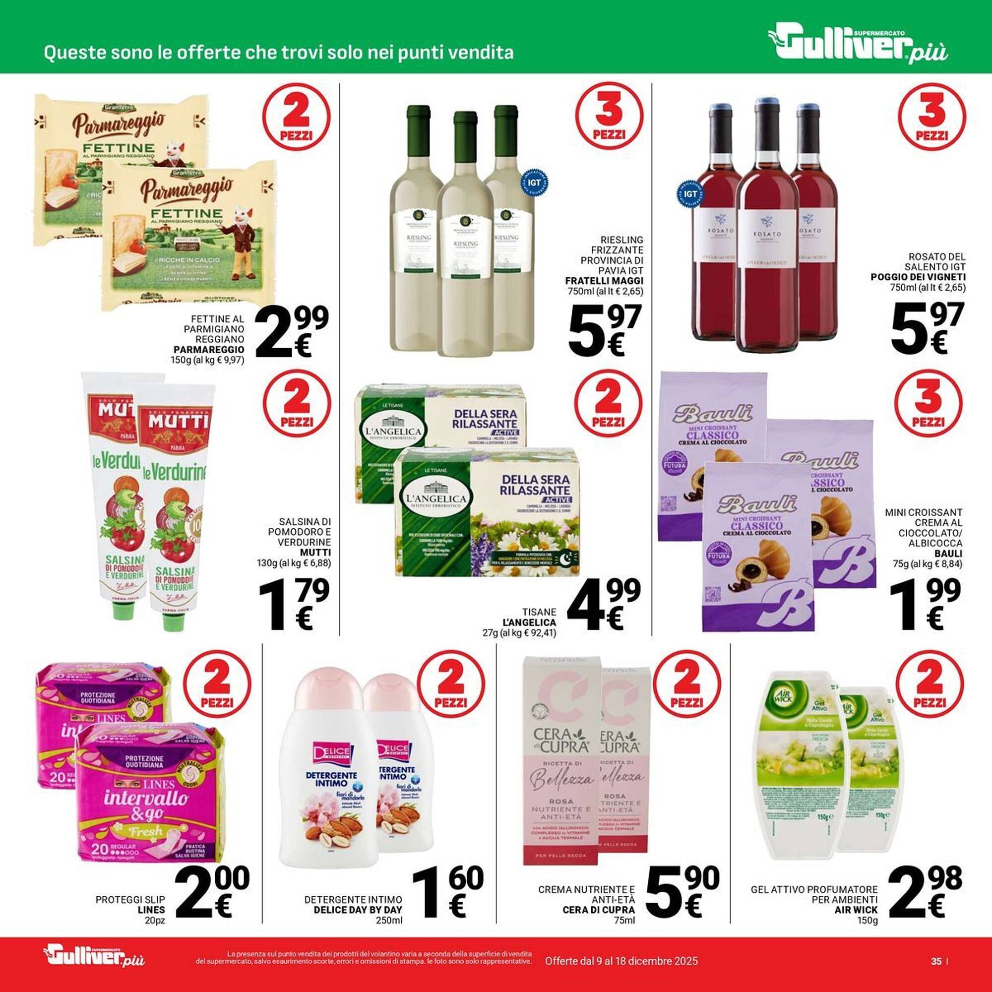 Volantino Supermercati Gulliver (2025-12-09 - 2025-12-18)