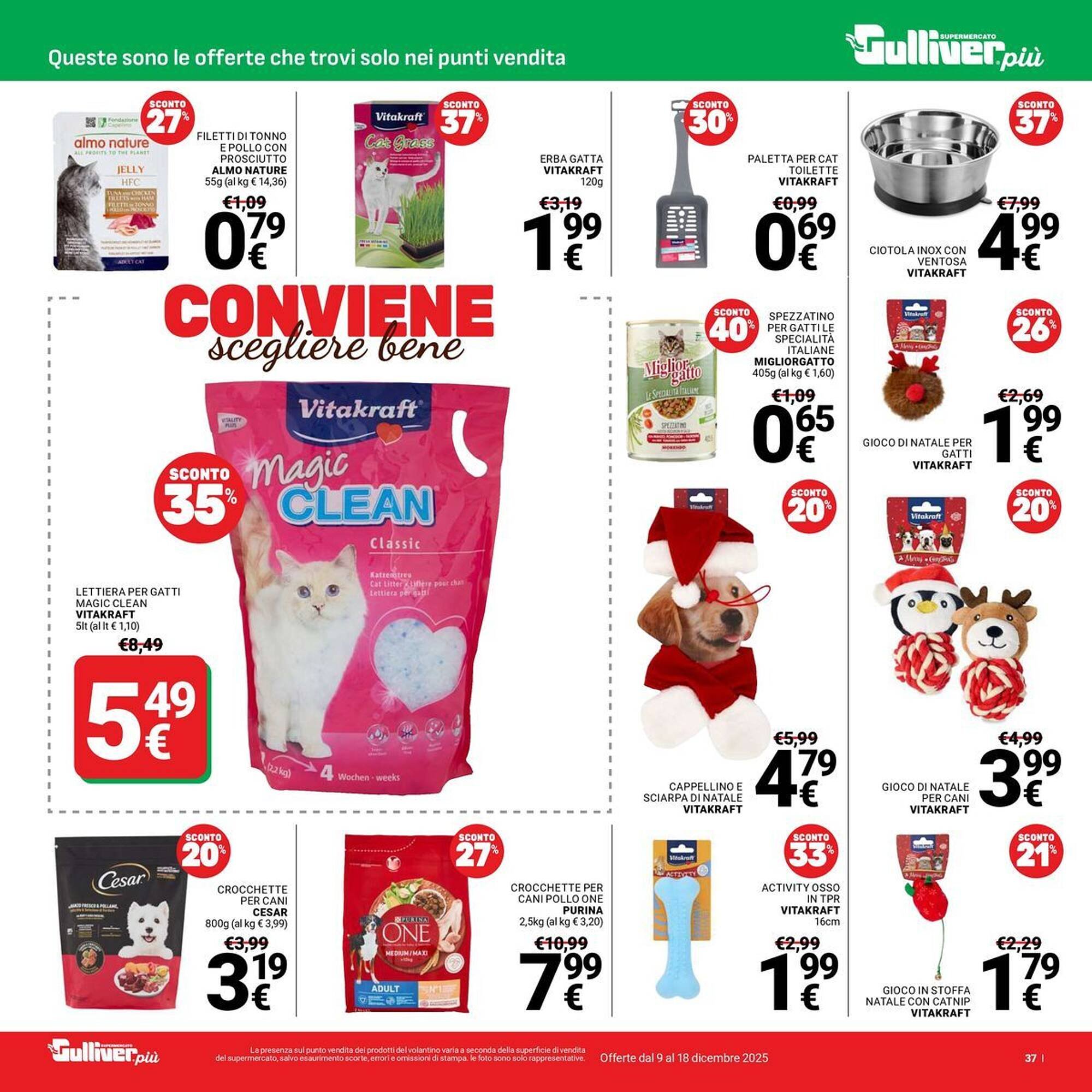Volantino Supermercati Gulliver (2025-12-09 - 2025-12-18)