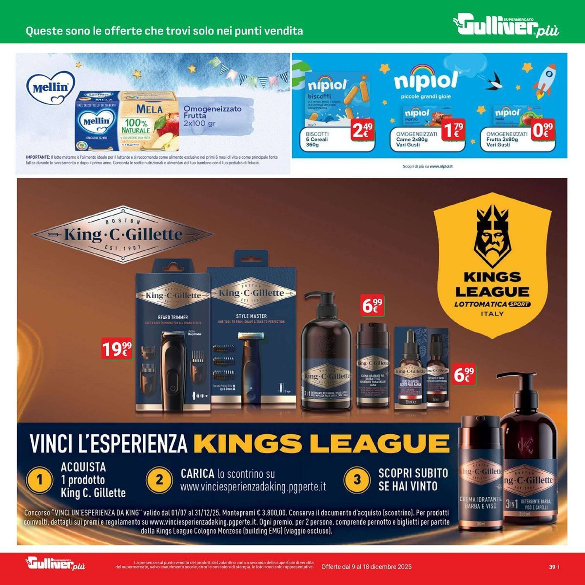 Volantino Supermercati Gulliver (2025-12-09 - 2025-12-18)