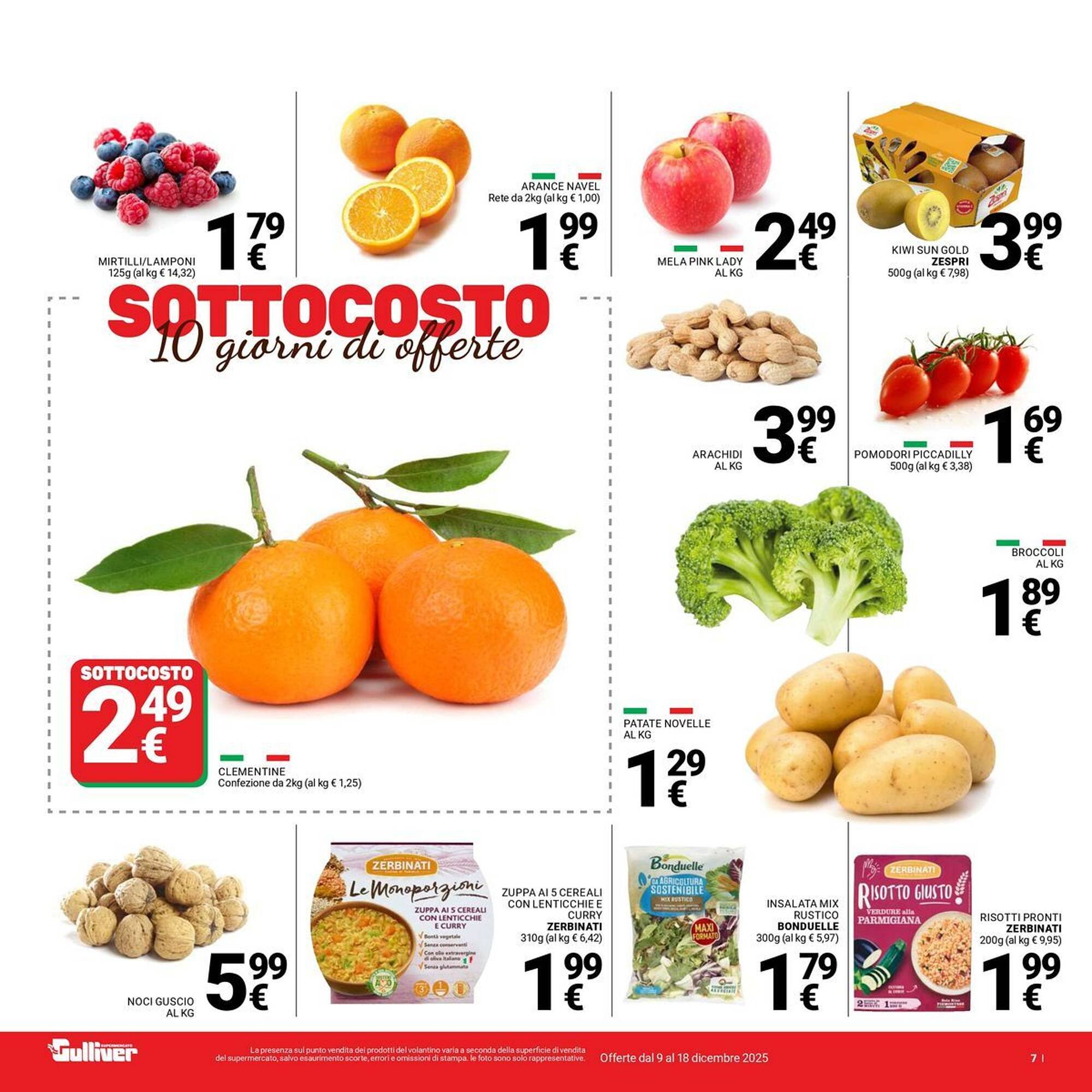 Volantino Supermercati Gulliver (2025-12-09 - 2025-12-18)
