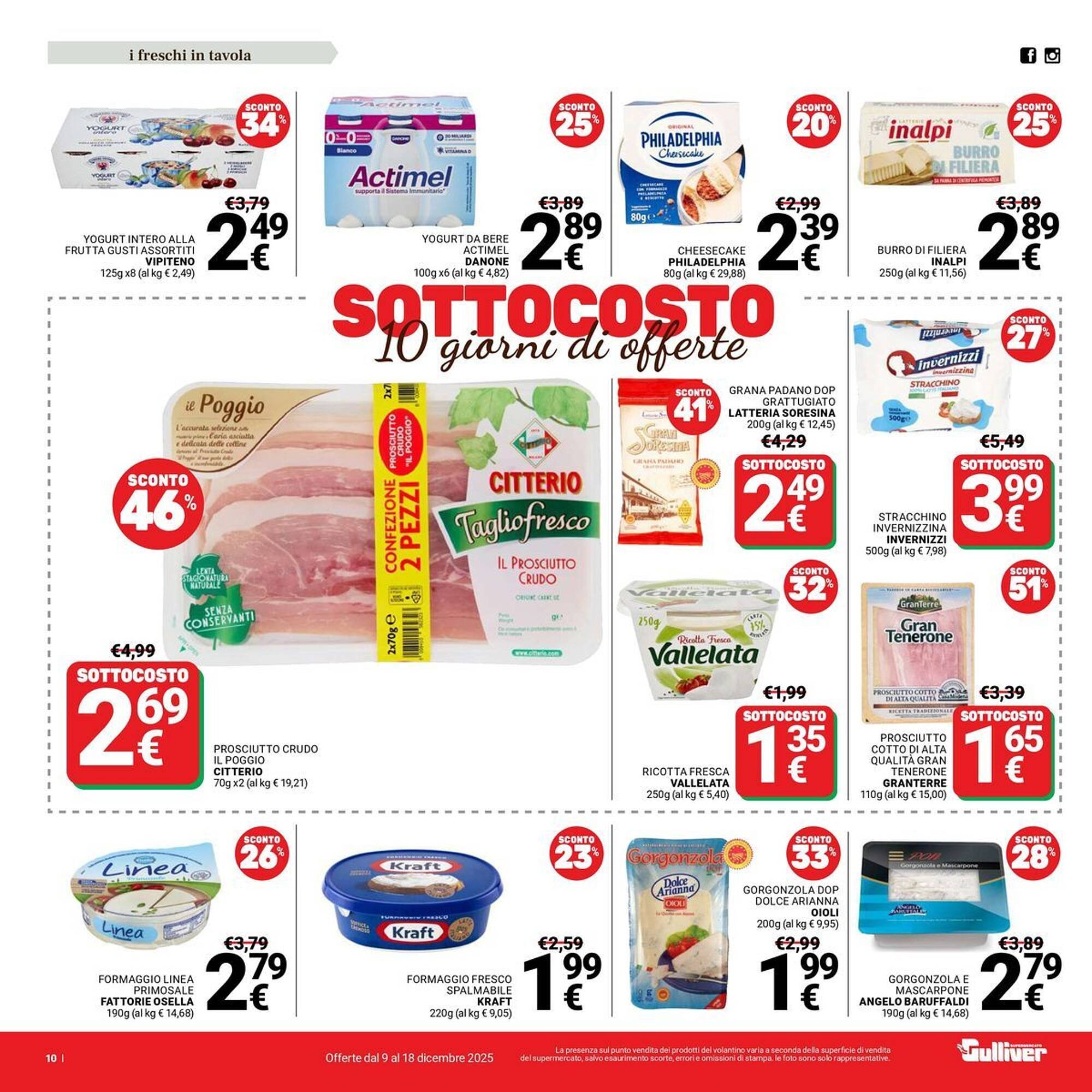 Volantino Supermercati Gulliver (2025-12-09 - 2025-12-18)