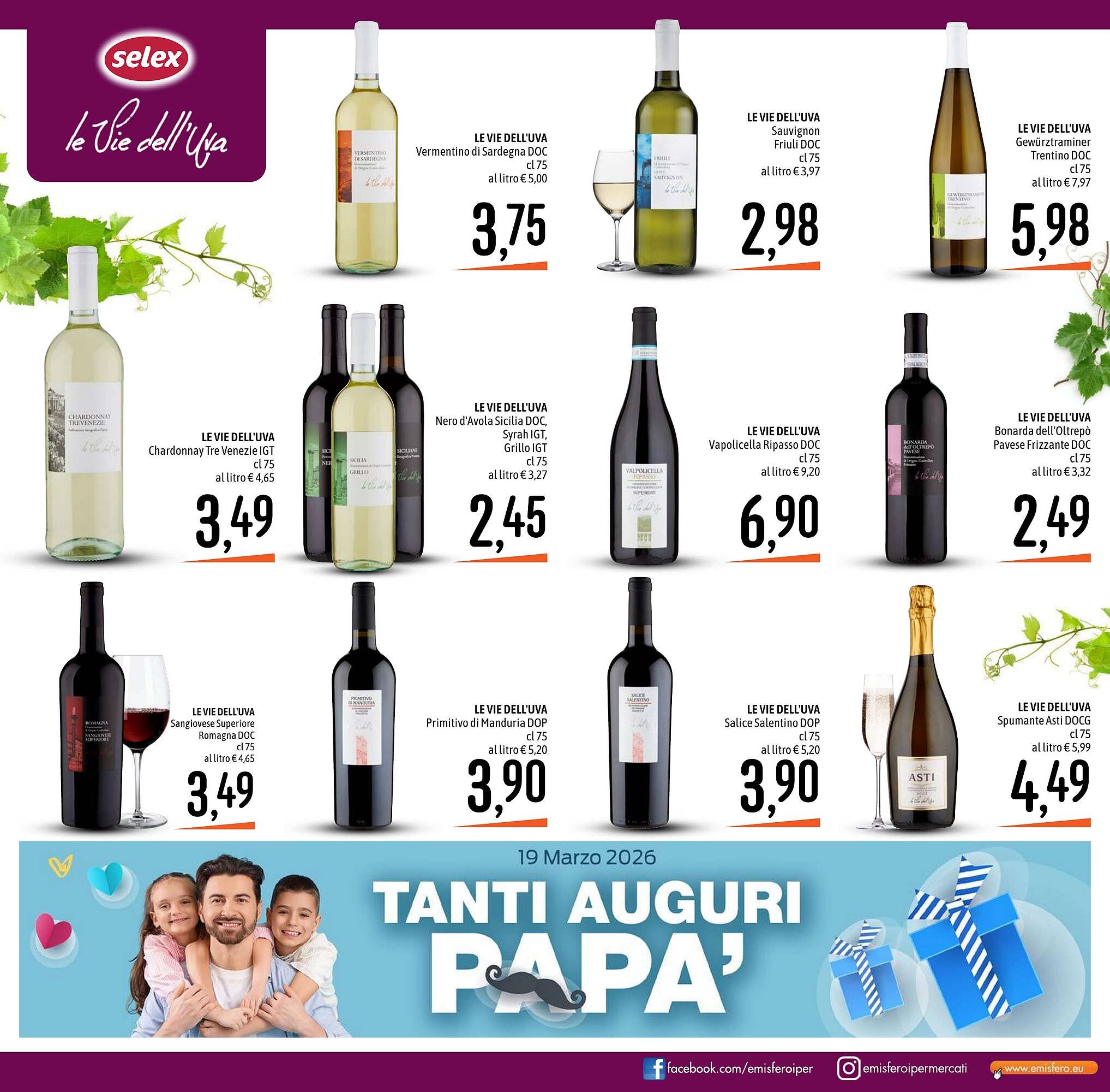 Volantino Emisfero (2026-03-12 - 2026-03-25)