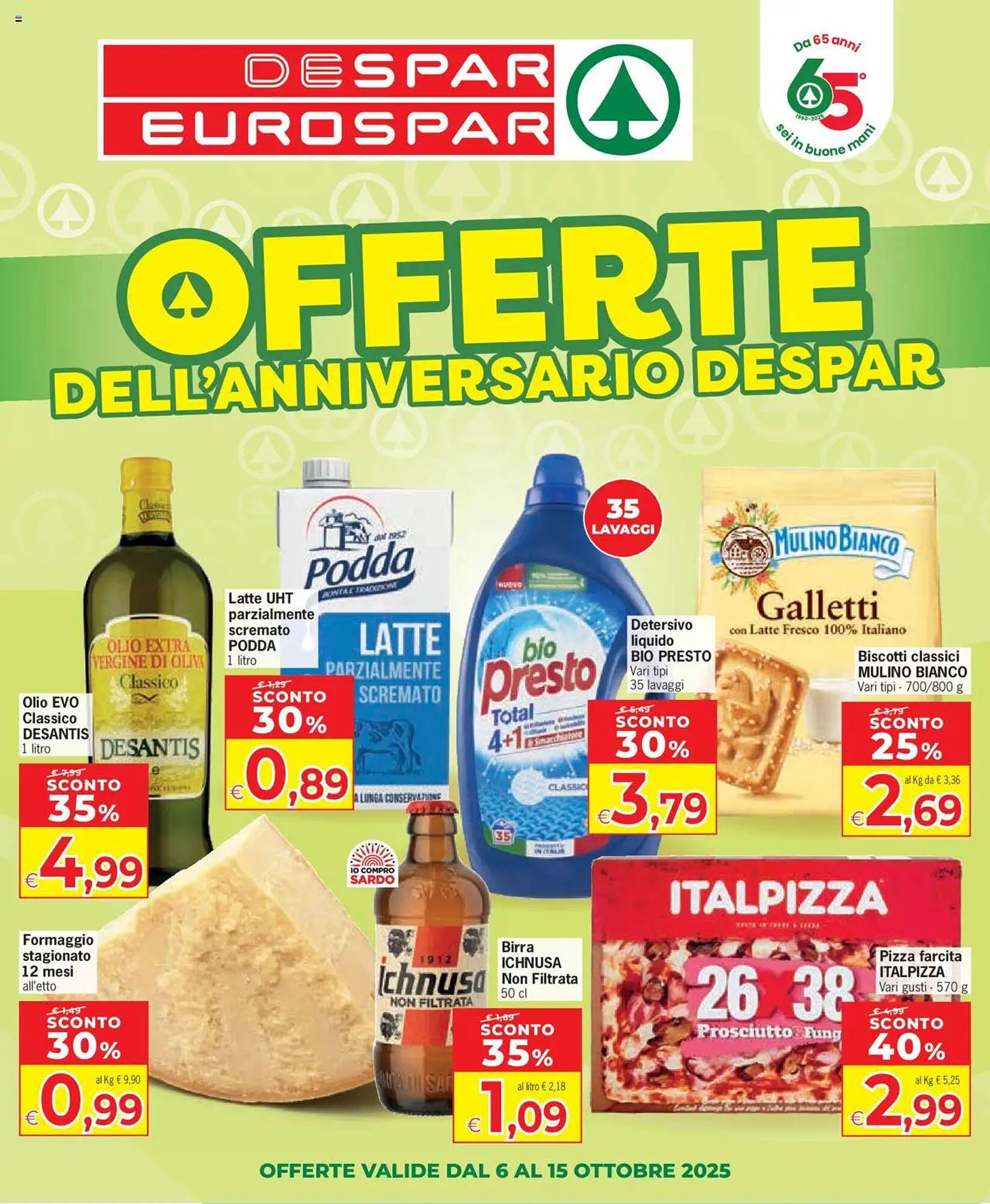 Volantino Eurospar (2025-10-06 - 2025-10-15)