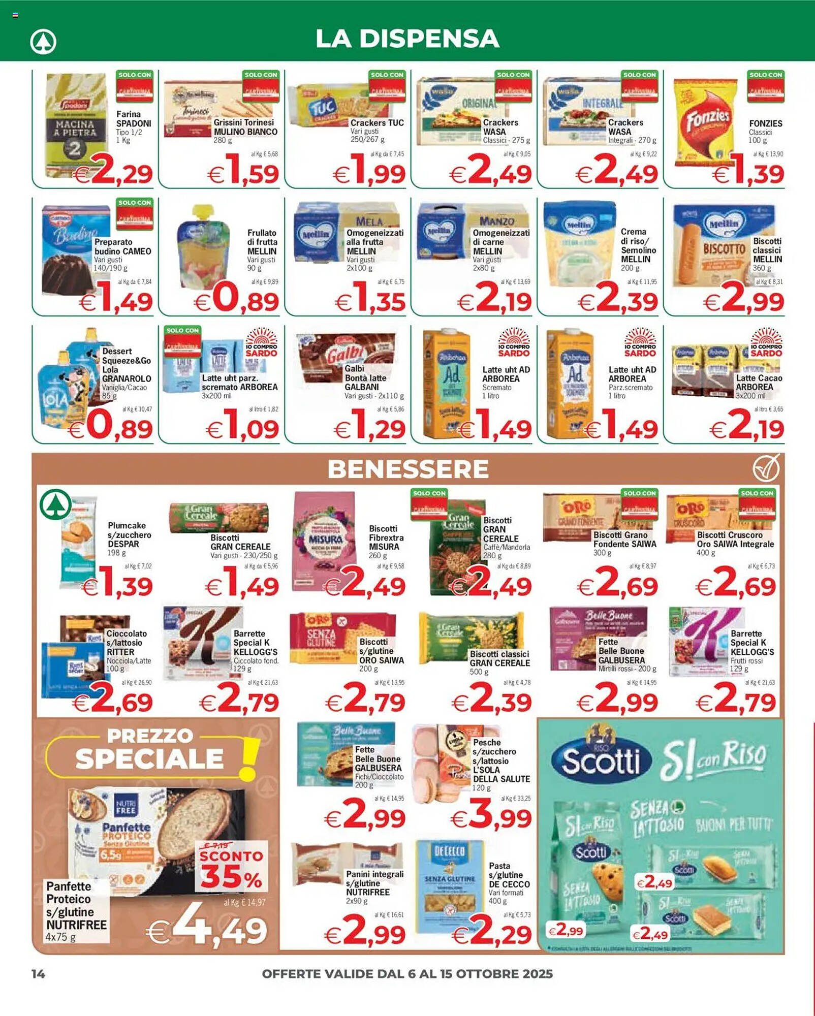 Volantino Eurospar (2025-10-06 - 2025-10-15)