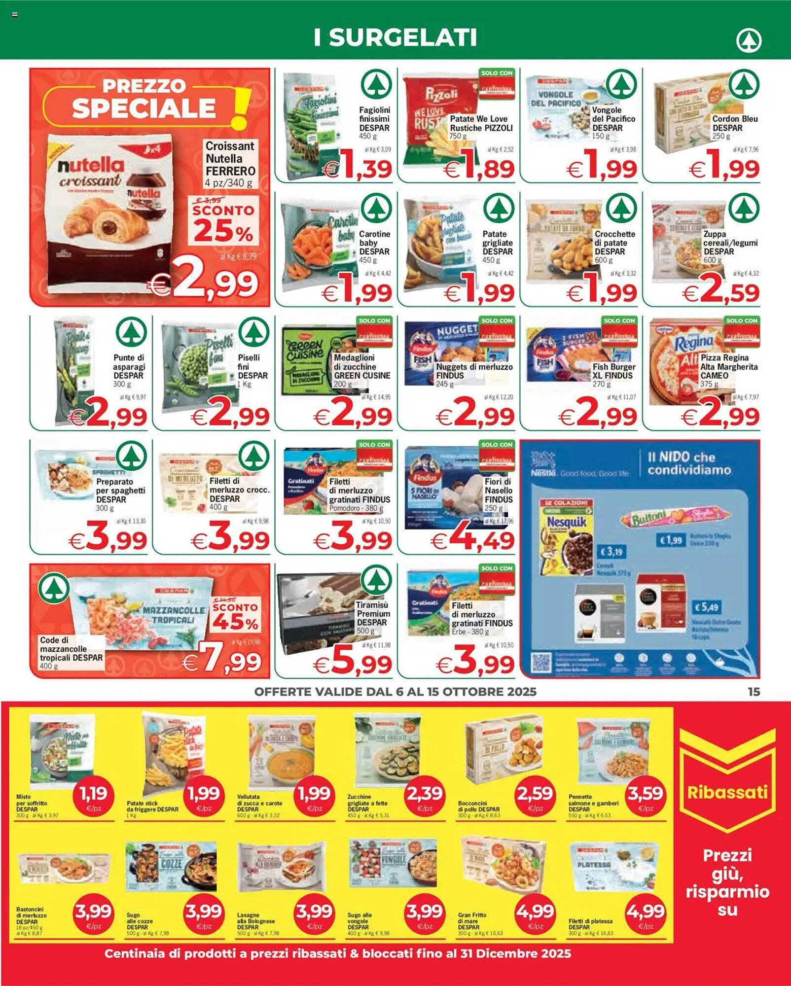 Volantino Eurospar (2025-10-06 - 2025-10-15)