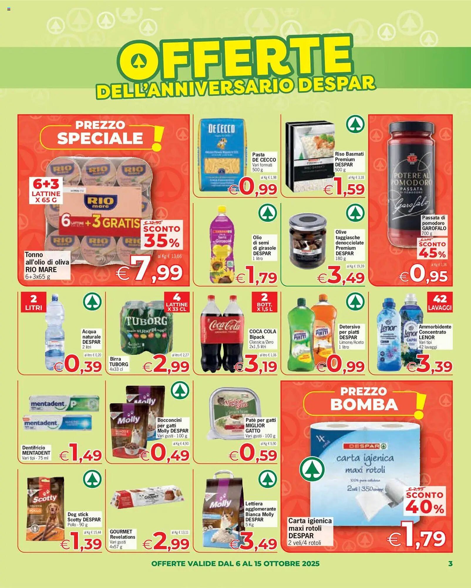 Volantino Eurospar (2025-10-06 - 2025-10-15)