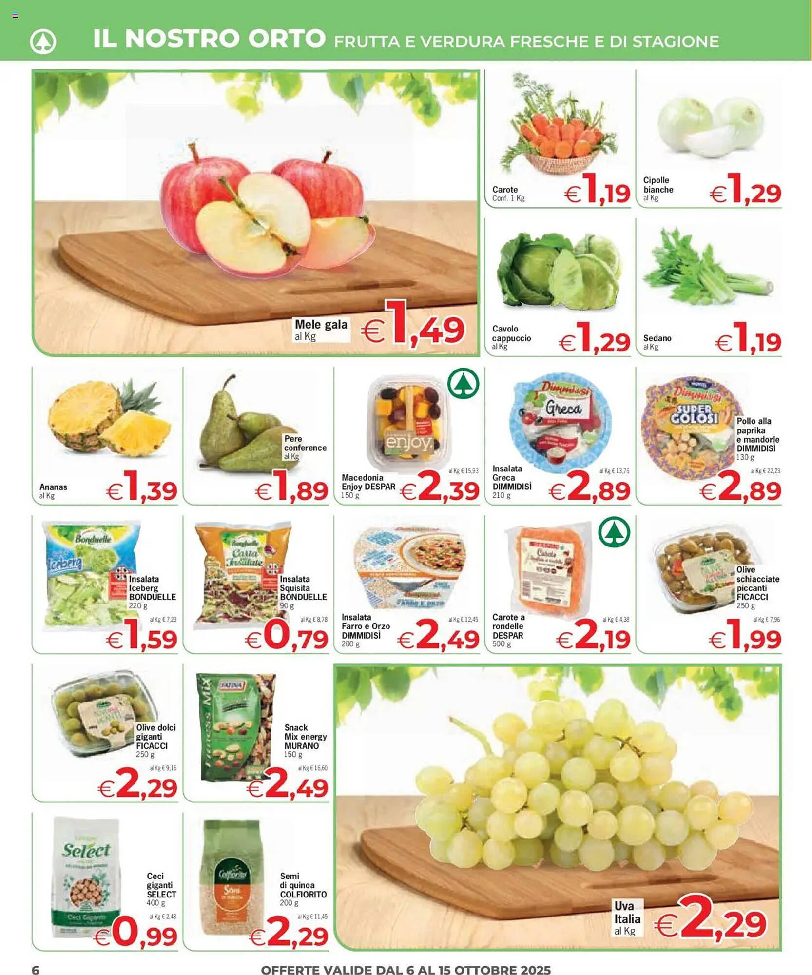 Volantino Eurospar (2025-10-06 - 2025-10-15)