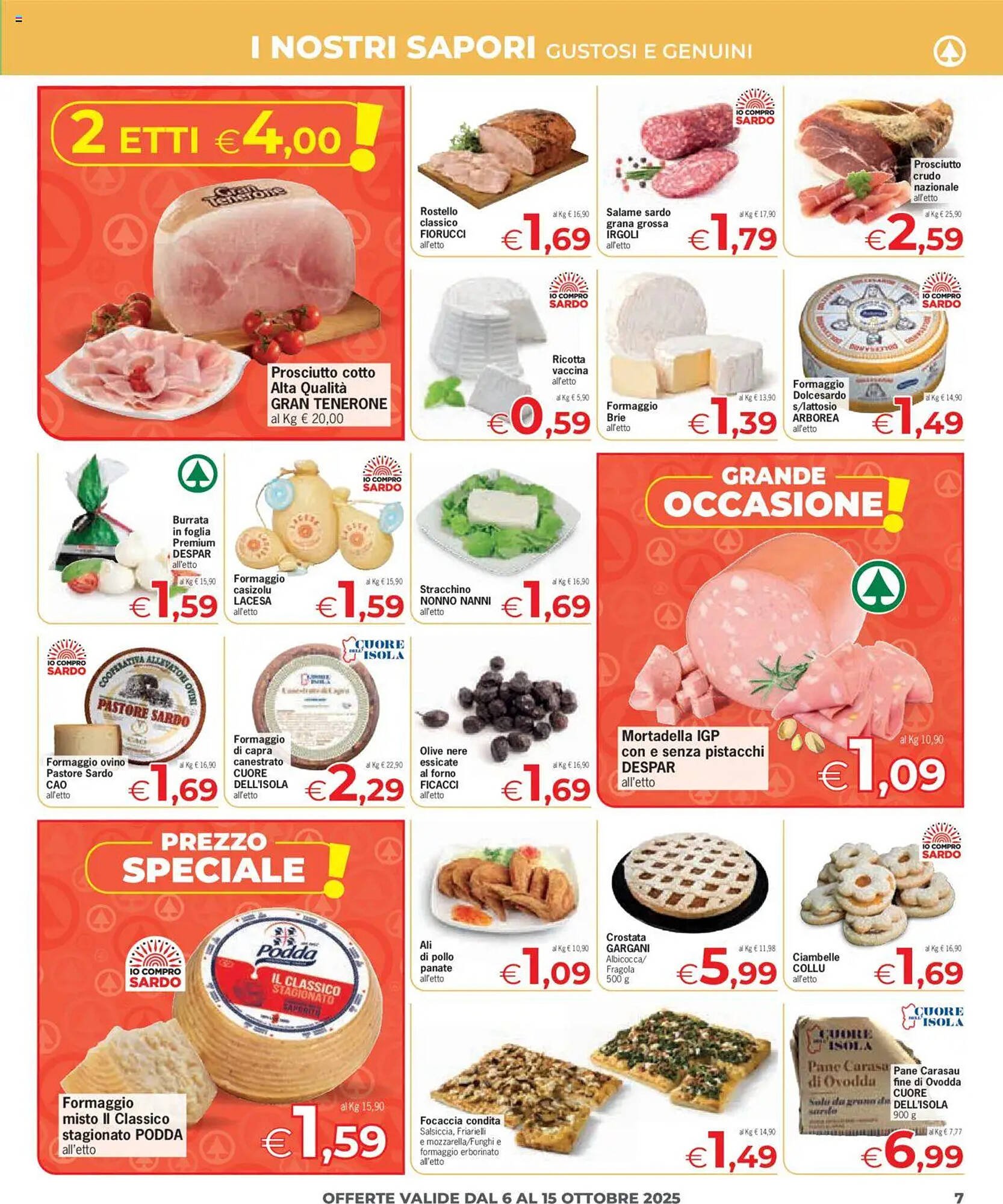 Volantino Eurospar (2025-10-06 - 2025-10-15)