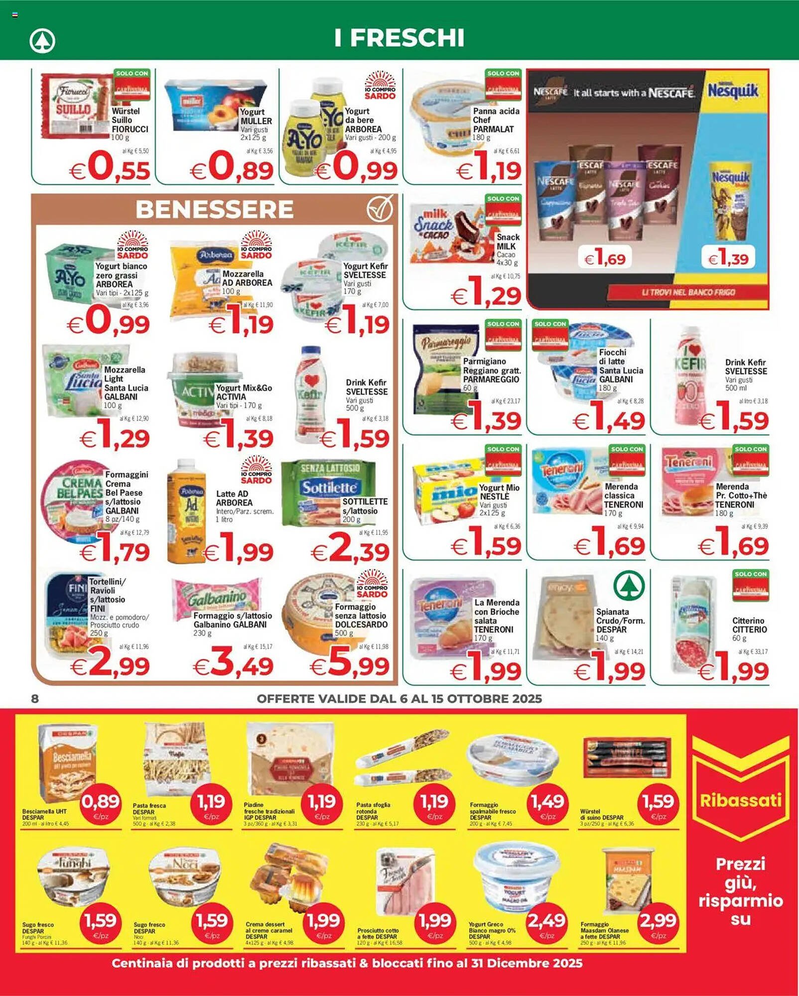 Volantino Eurospar (2025-10-06 - 2025-10-15)