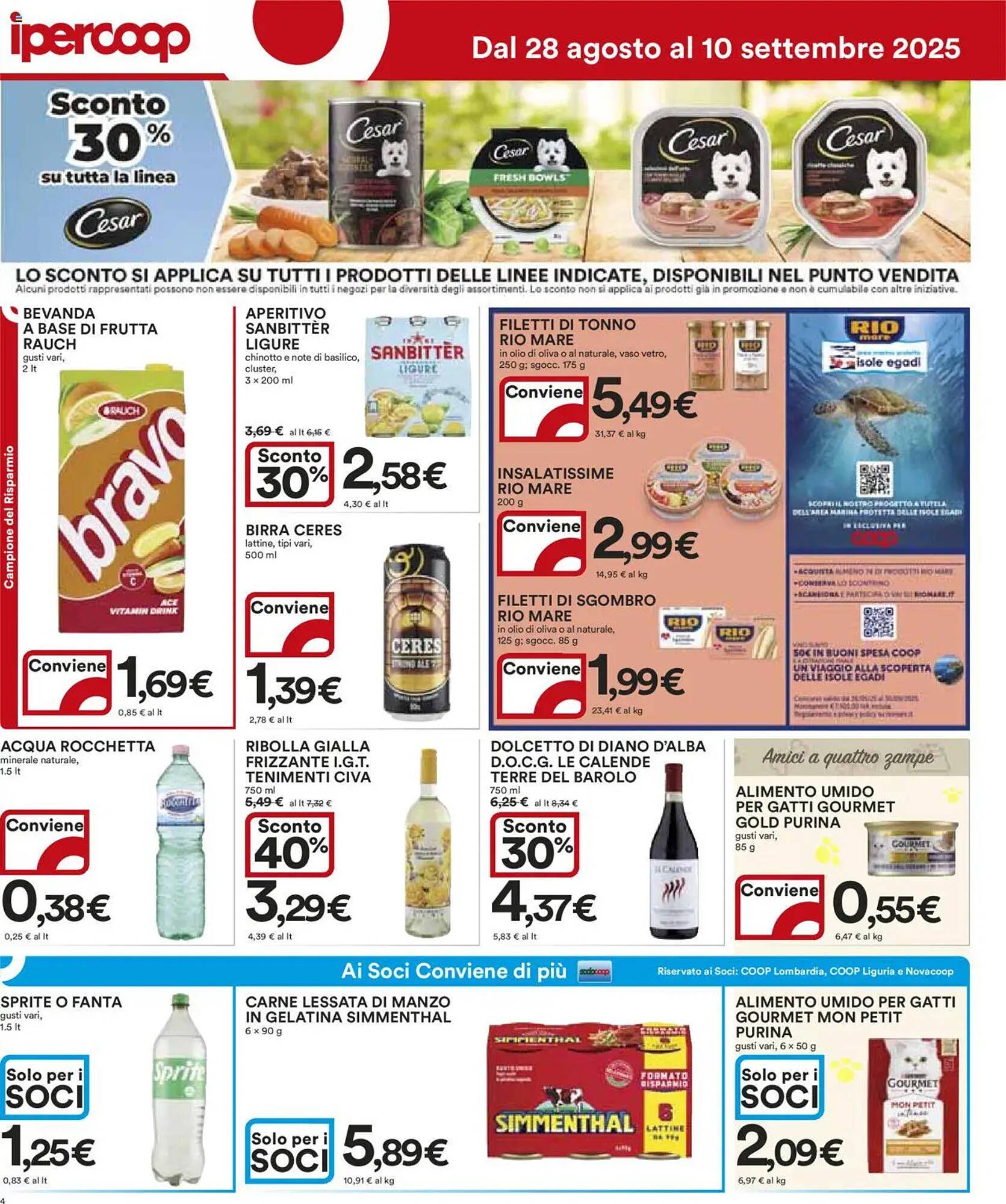 Volantino Ipercoop (2025-08-28 - 2025-09-10)