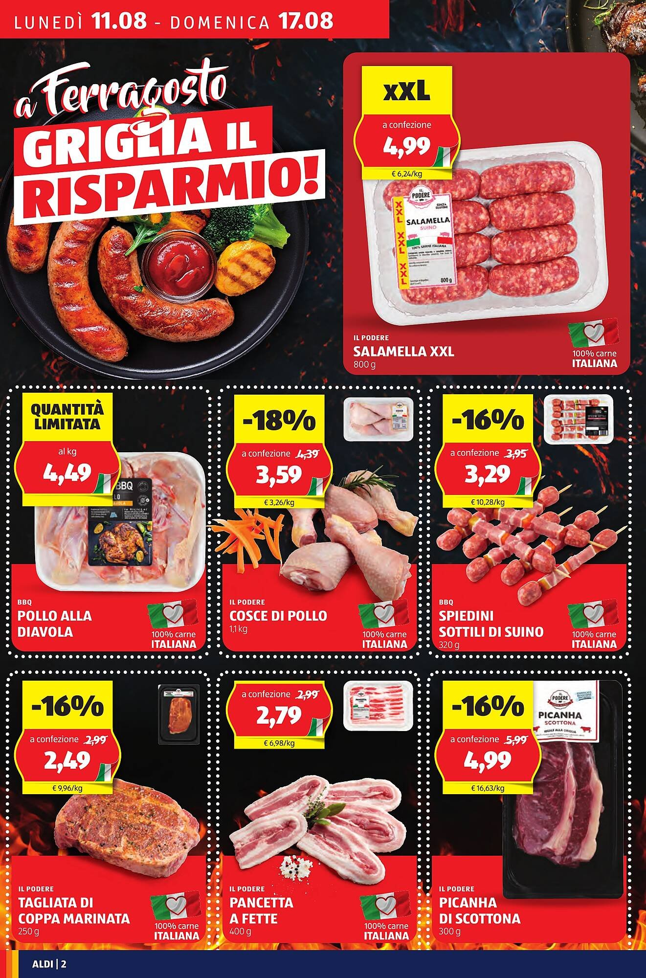 Volantino ALDI (2025-08-11 - 2025-08-17)
