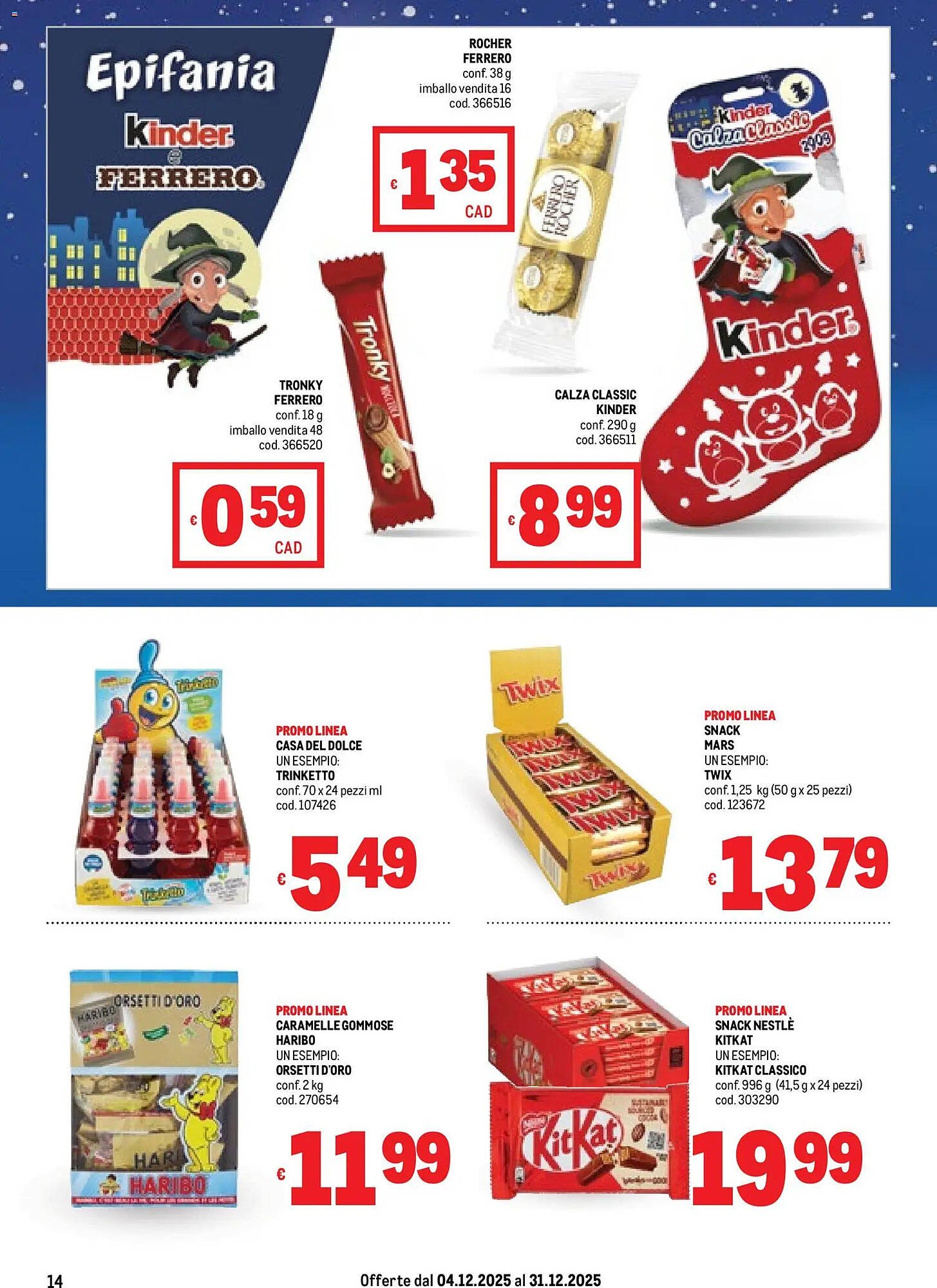 Volantino Metro (2025-12-04 - 2025-12-31)