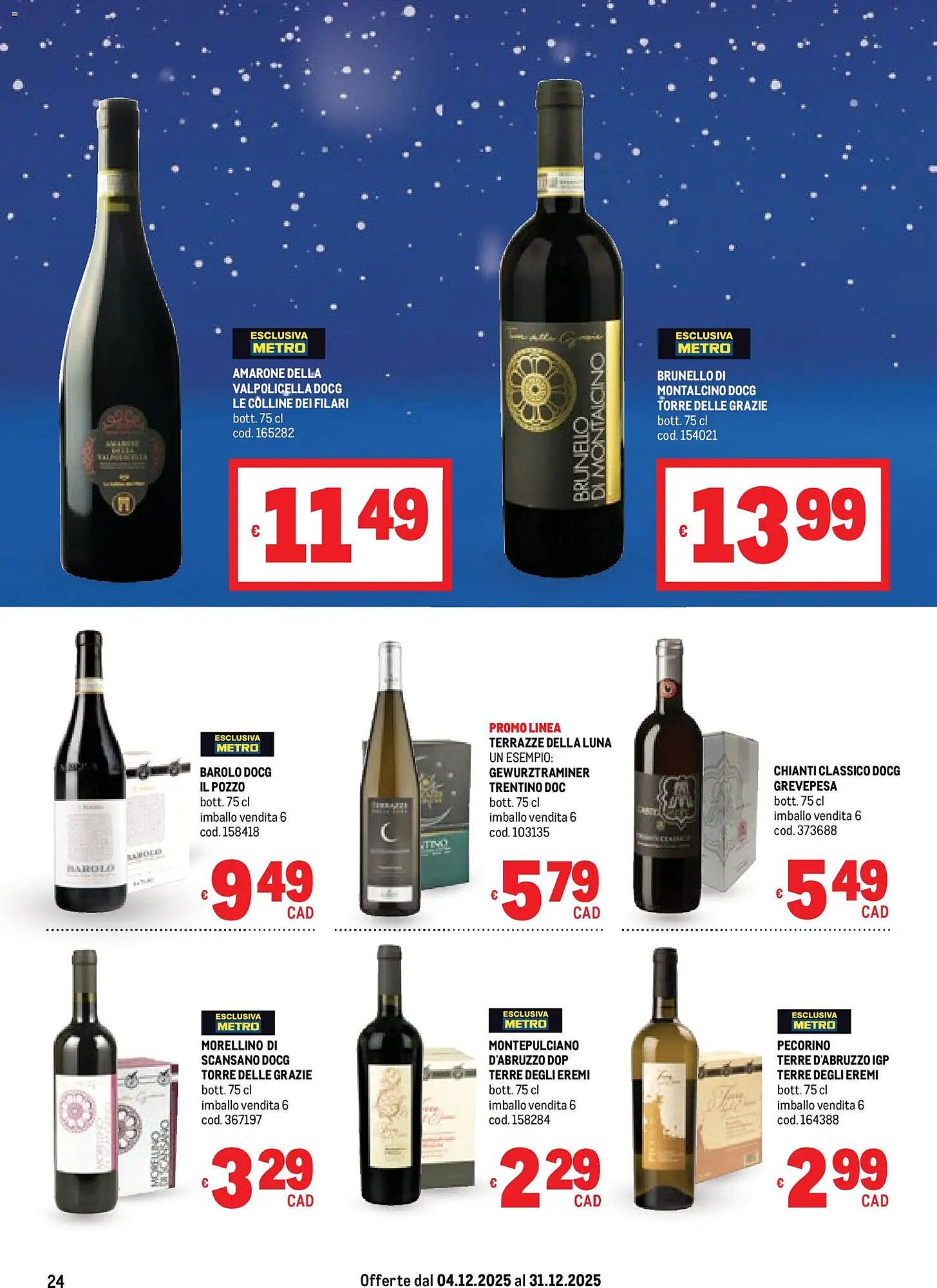 Volantino Metro (2025-12-04 - 2025-12-31)