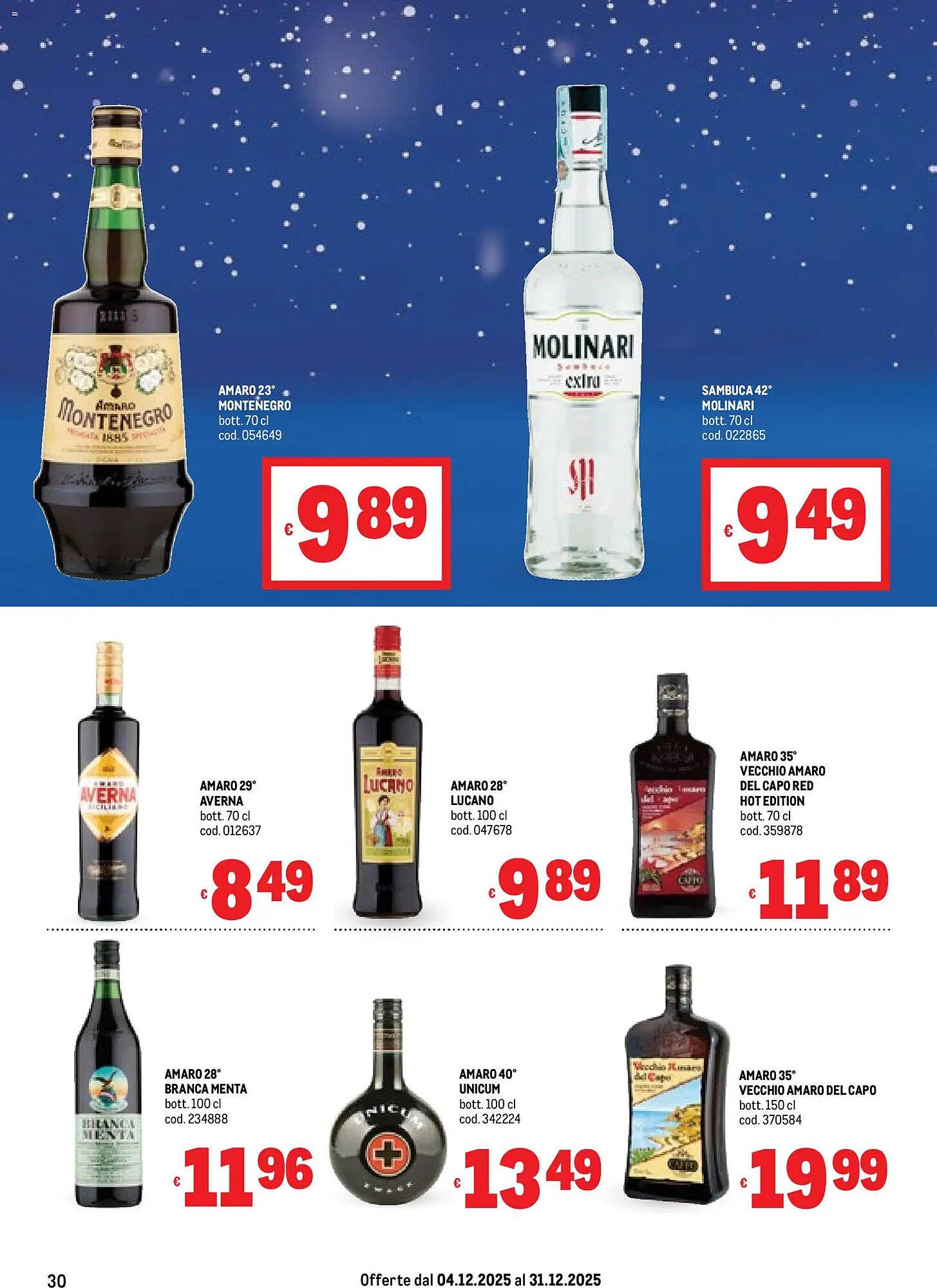 Volantino Metro (2025-12-04 - 2025-12-31)