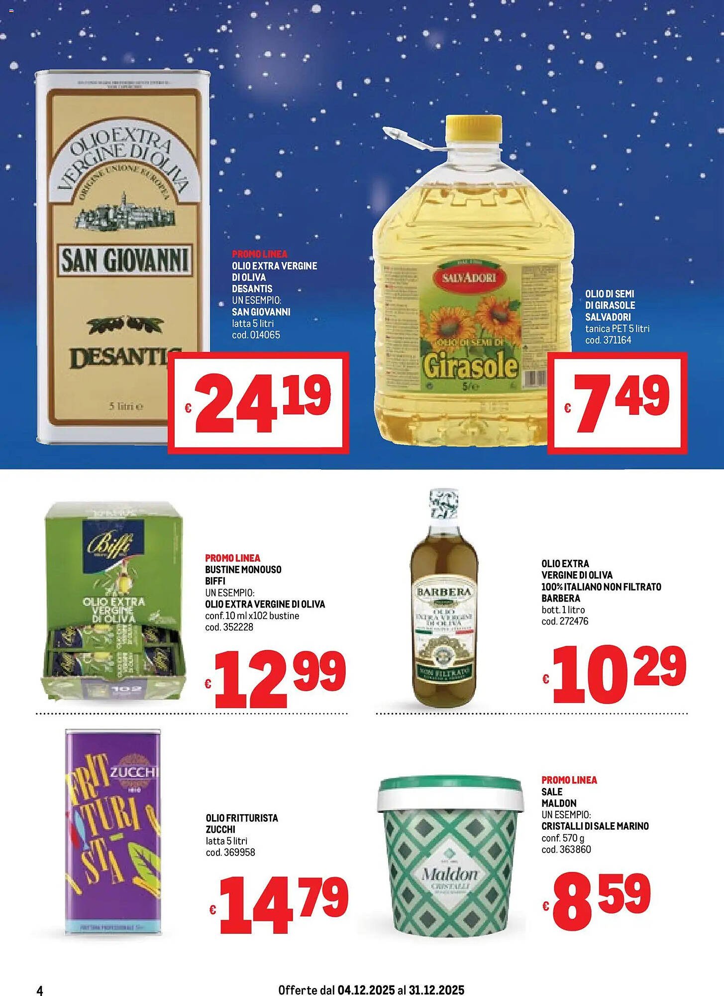 Volantino Metro (2025-12-04 - 2025-12-31)