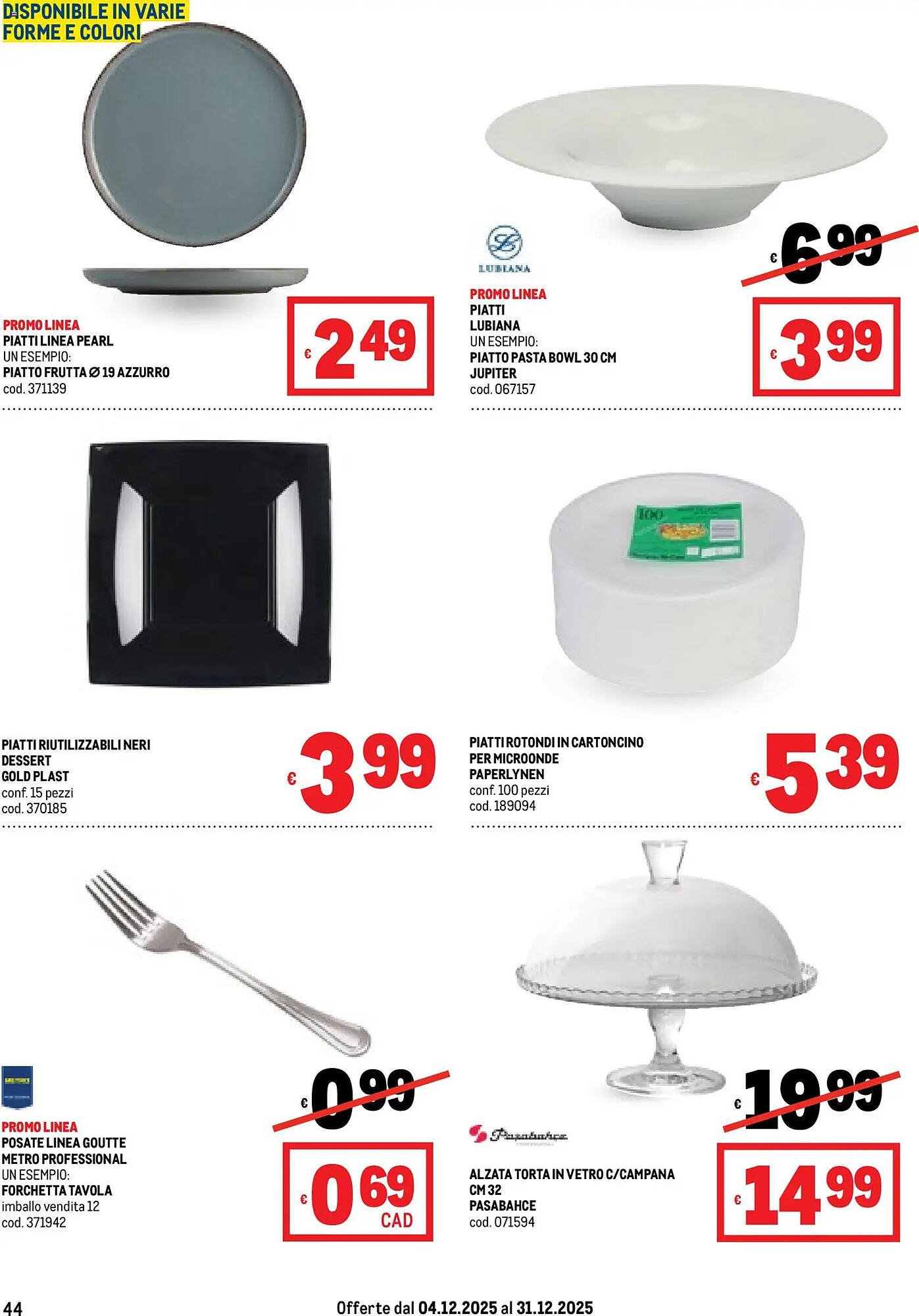 Volantino Metro (2025-12-04 - 2025-12-31)