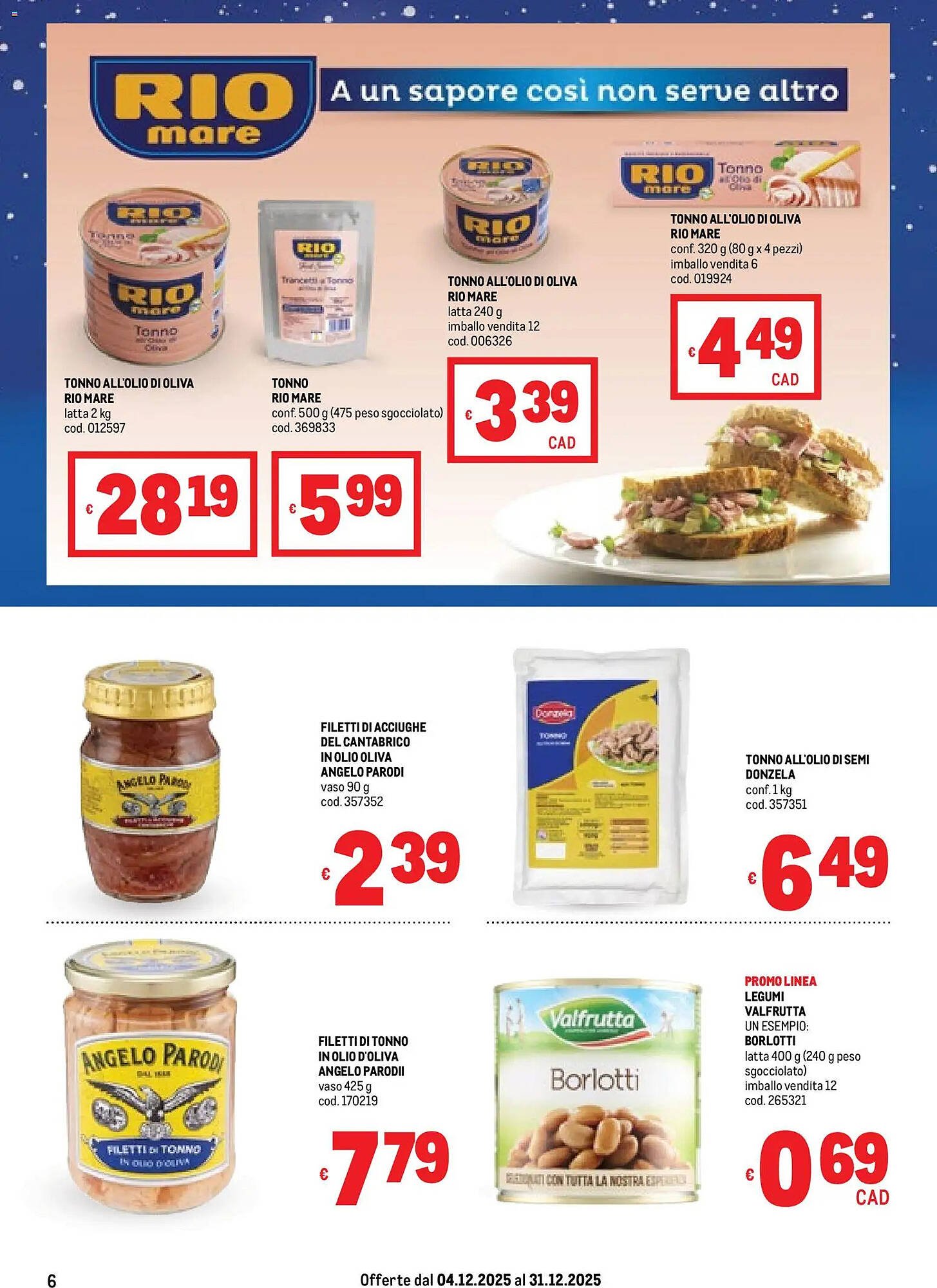 Volantino Metro (2025-12-04 - 2025-12-31)