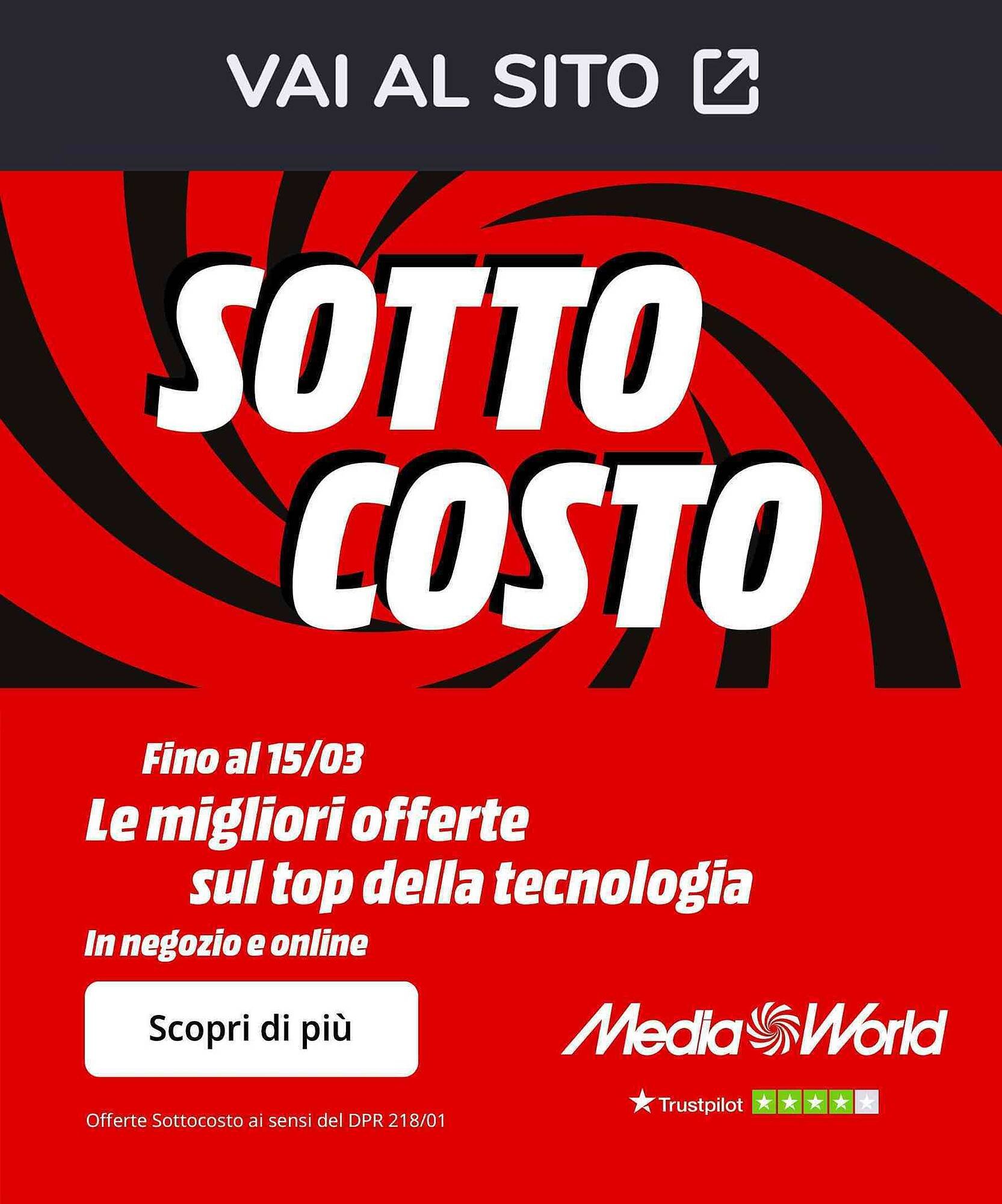 Volantino MediaWorld (2026-03-06 - 2026-03-15)