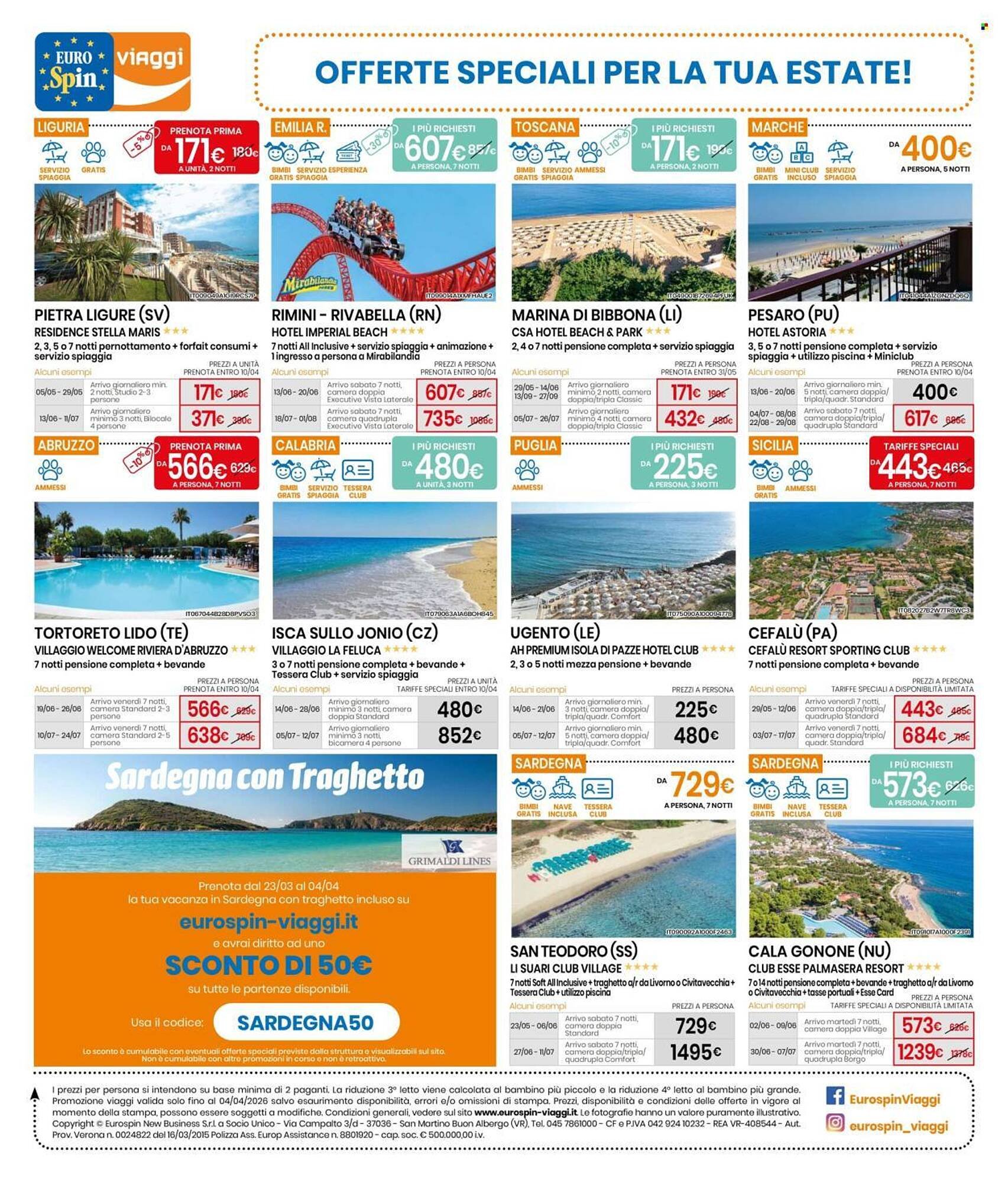 Volantino Eurospin (2026-03-23 - 2026-04-04)