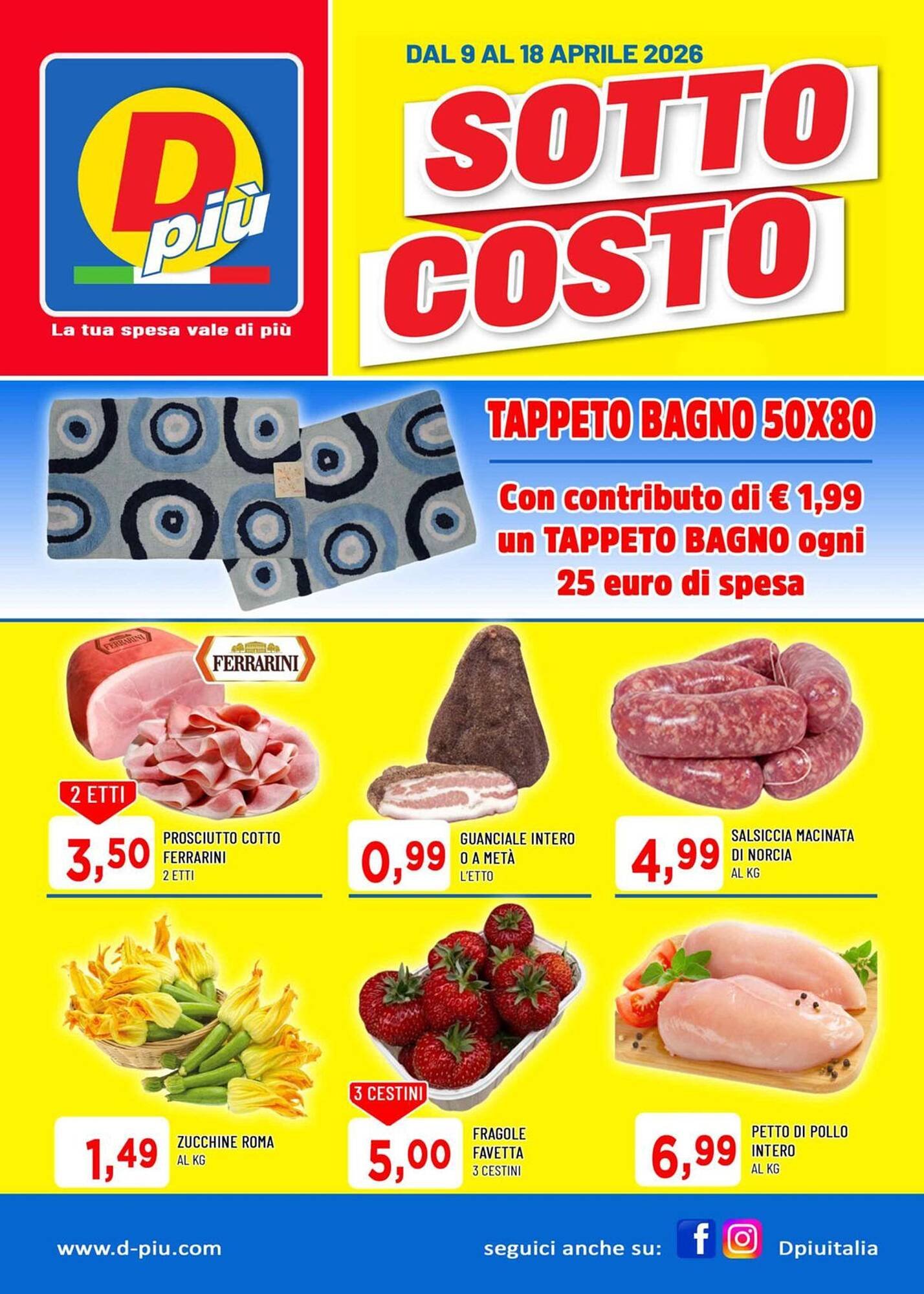 Volantino DPiù (2026-04-09 - 2026-04-18)