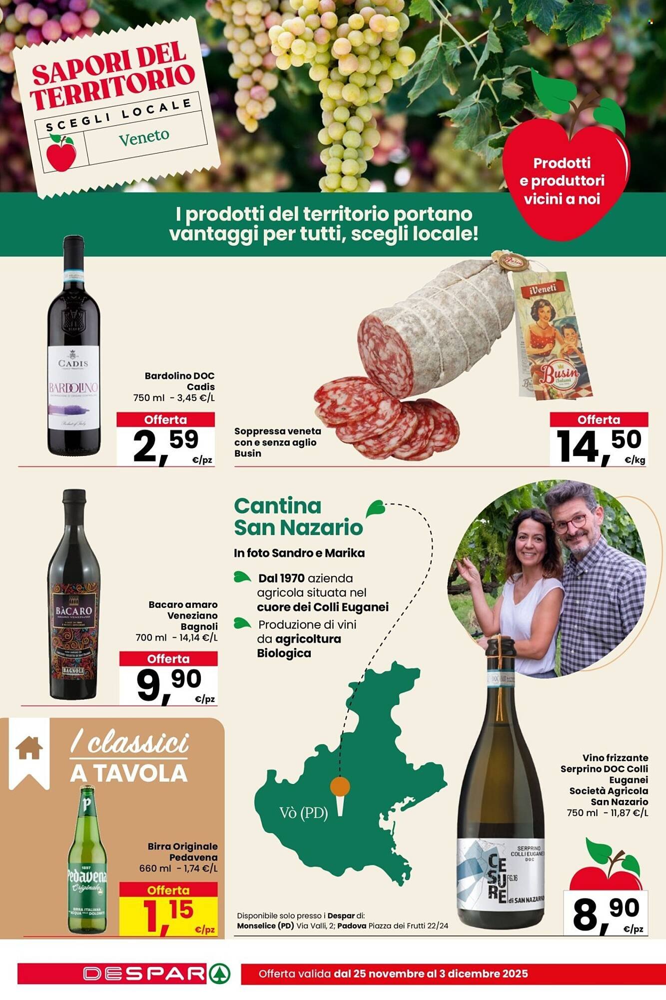 Volantino Despar (2025-11-25 - 2025-12-03)
