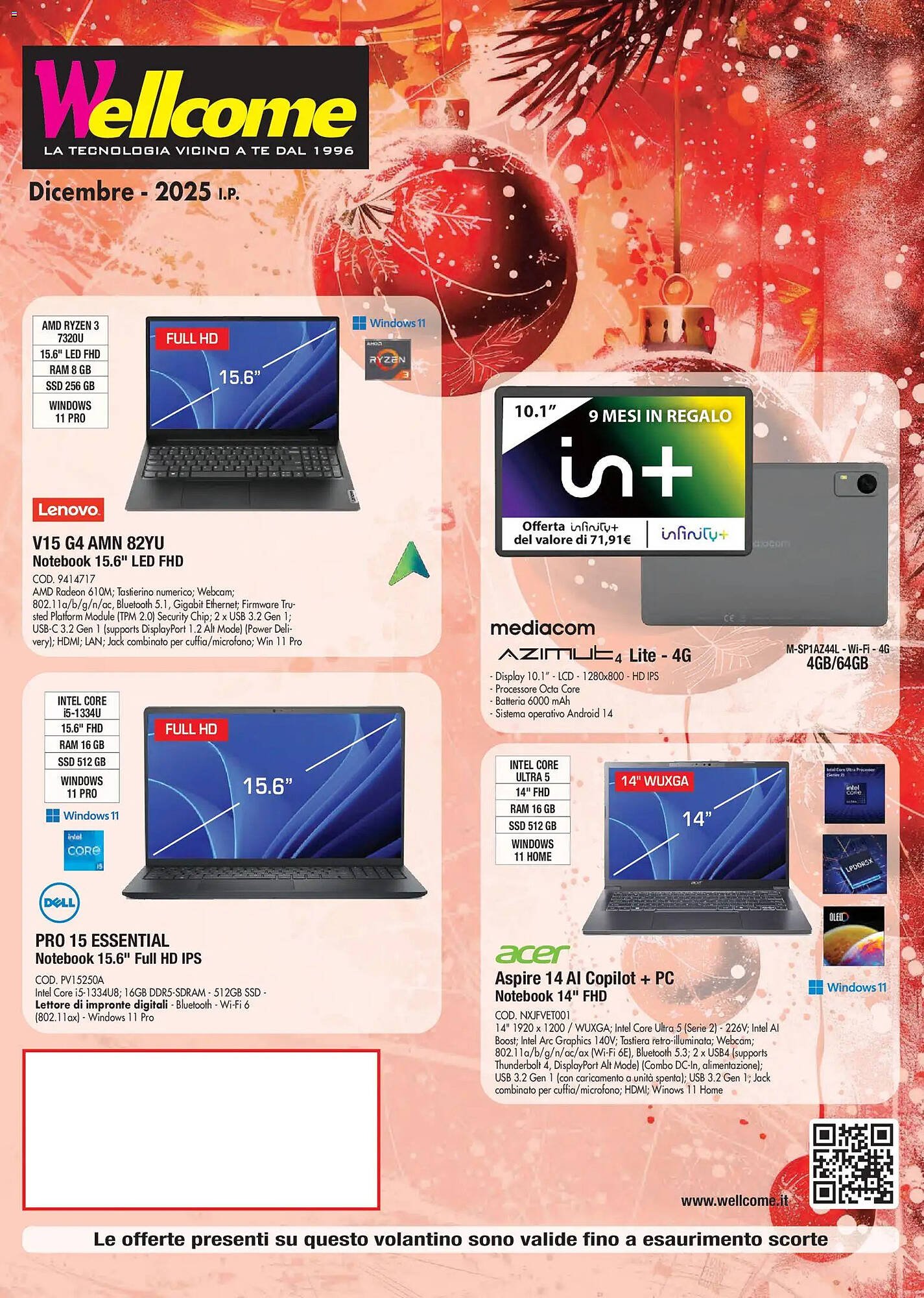 Volantino Wellcome (2025-12-23 - 2026-01-14)