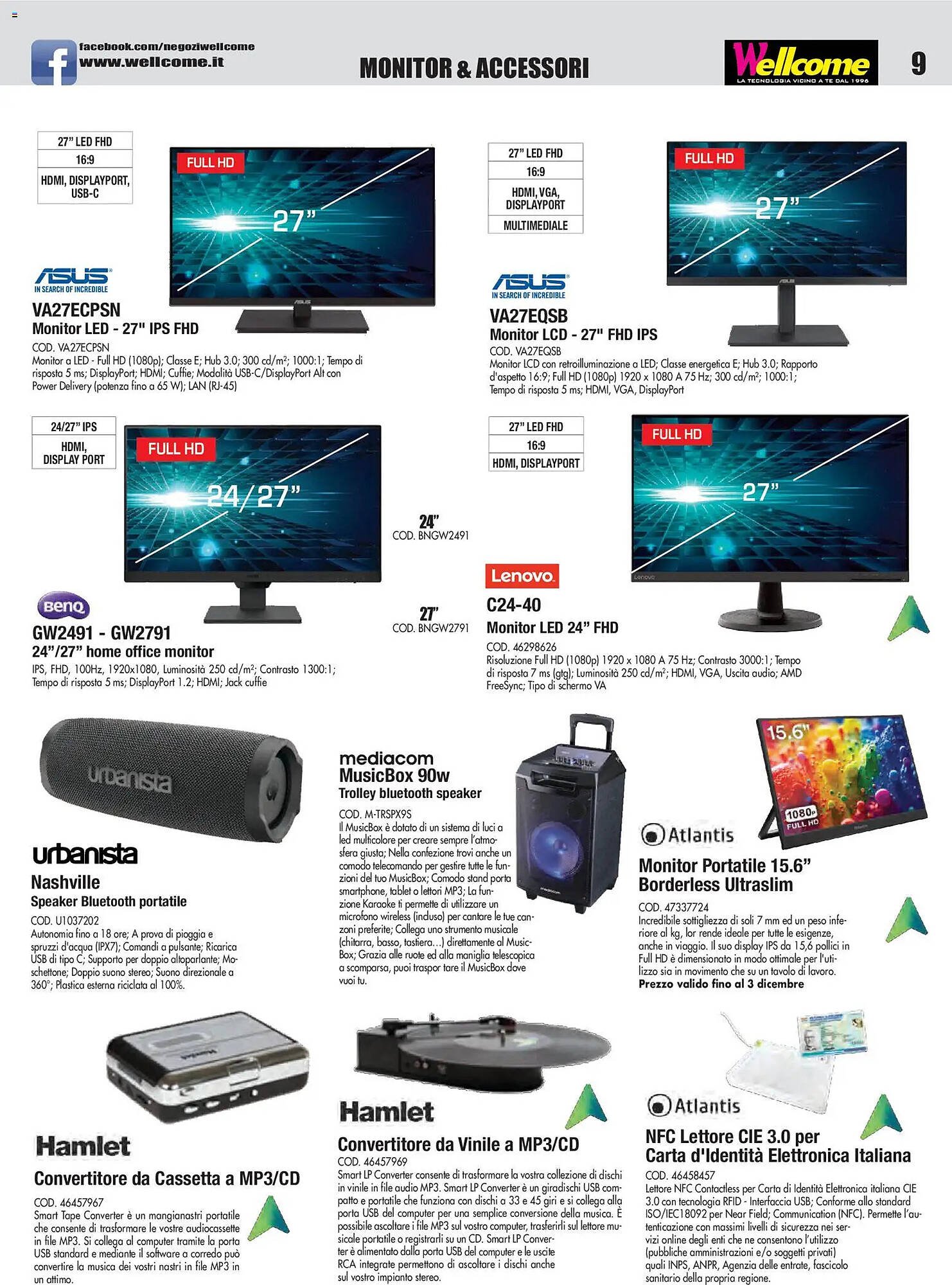 Volantino Wellcome (2025-12-23 - 2026-01-14)