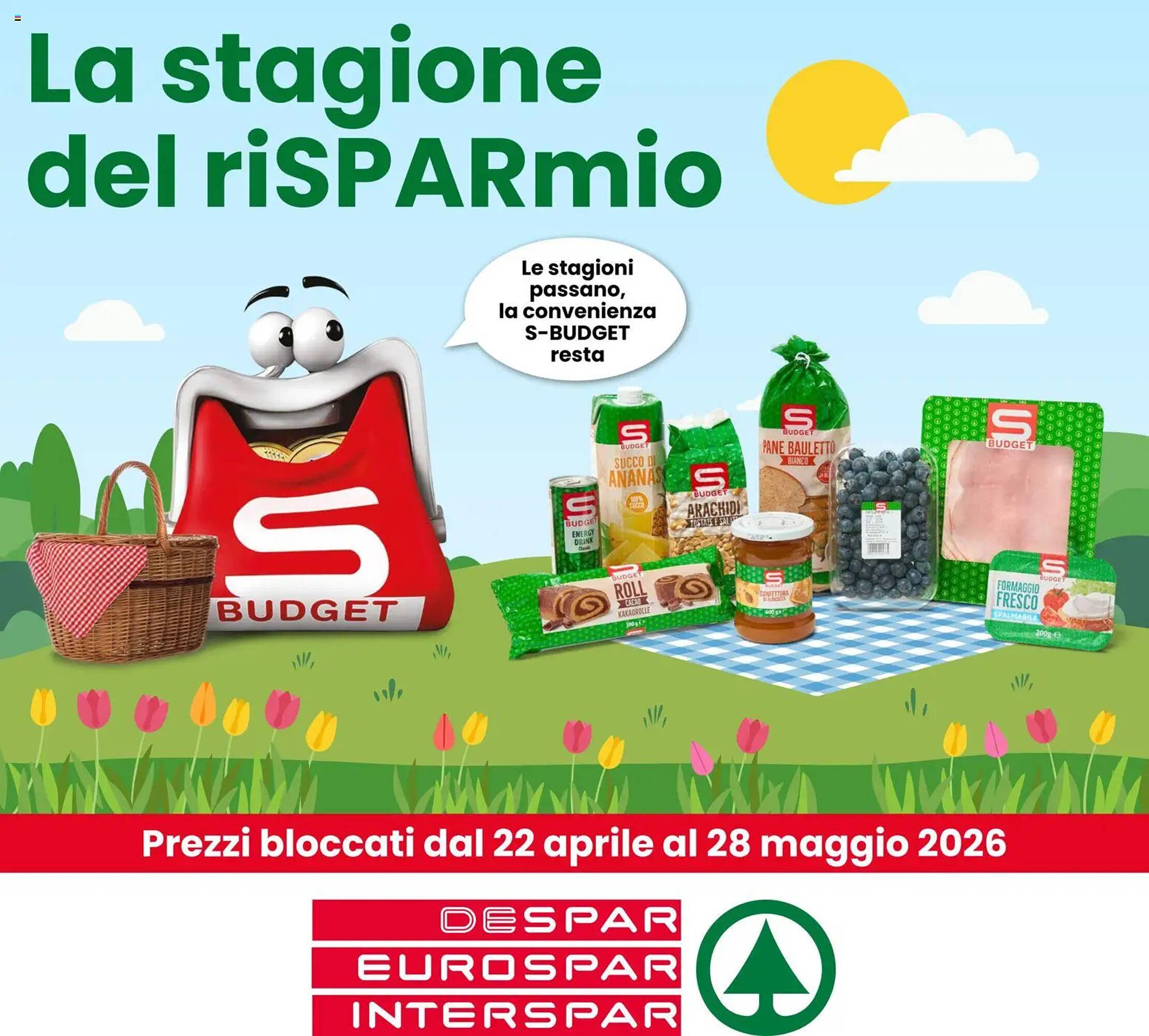 Volantino Eurospar (2026-04-22 - 2026-04-28)