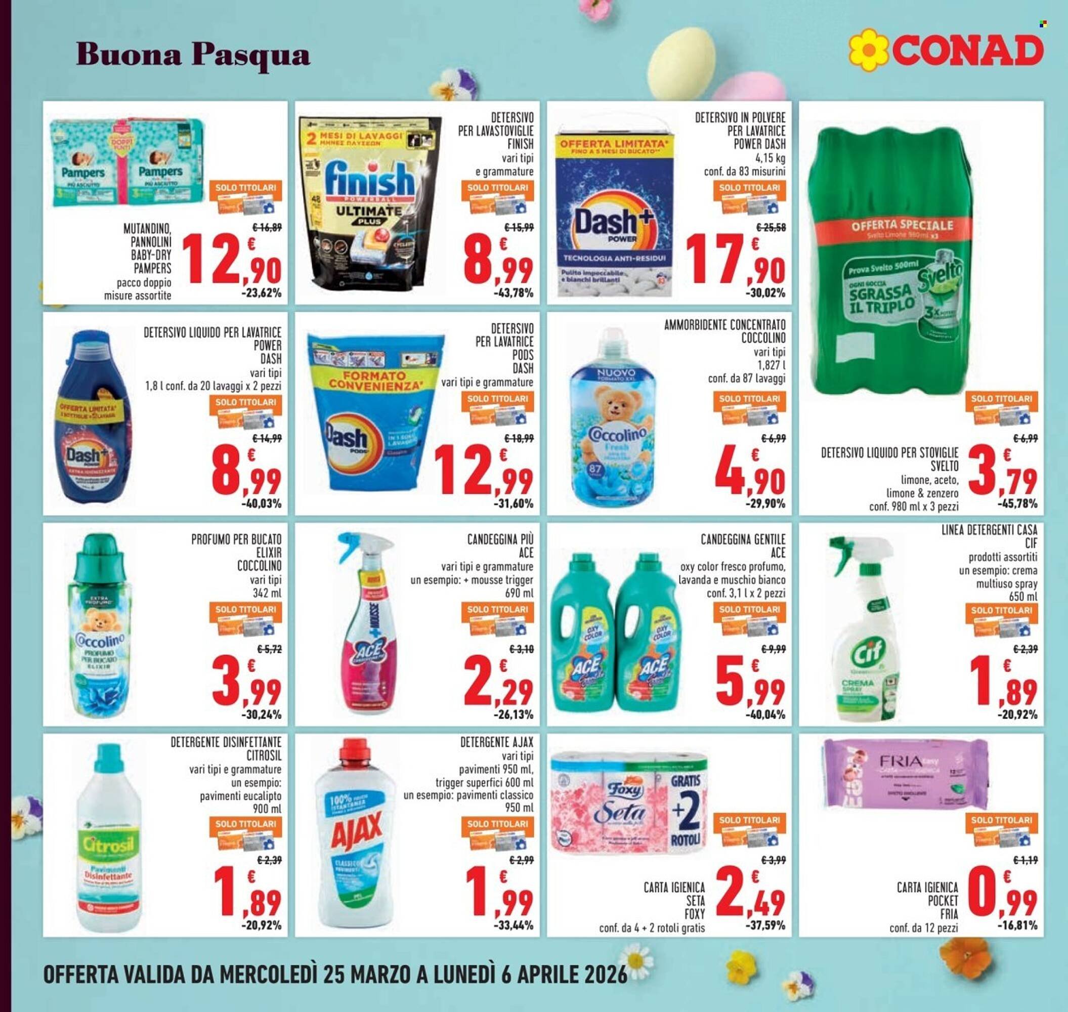Volantino Conad (2026-03-25 - 2026-04-06)