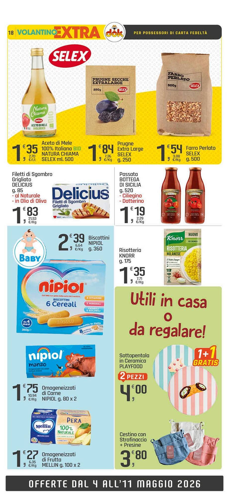 Volantino Supermercati Dok (2026-05-04 - 2026-05-11)