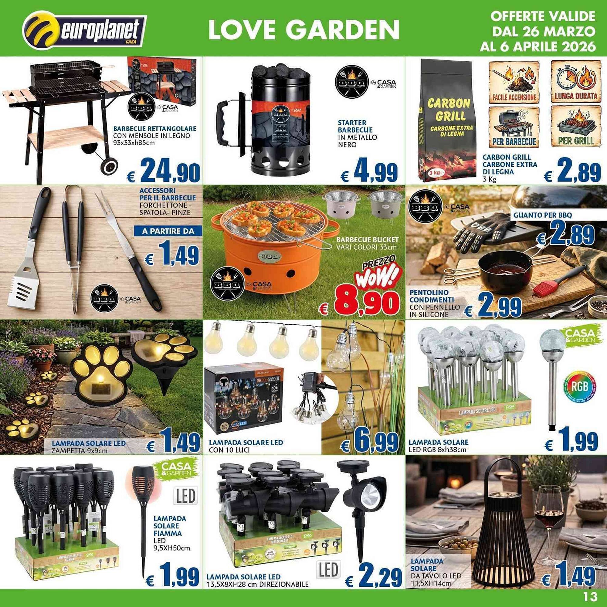 Volantino Europlanet Casa (2026-03-26 - 2026-04-06)