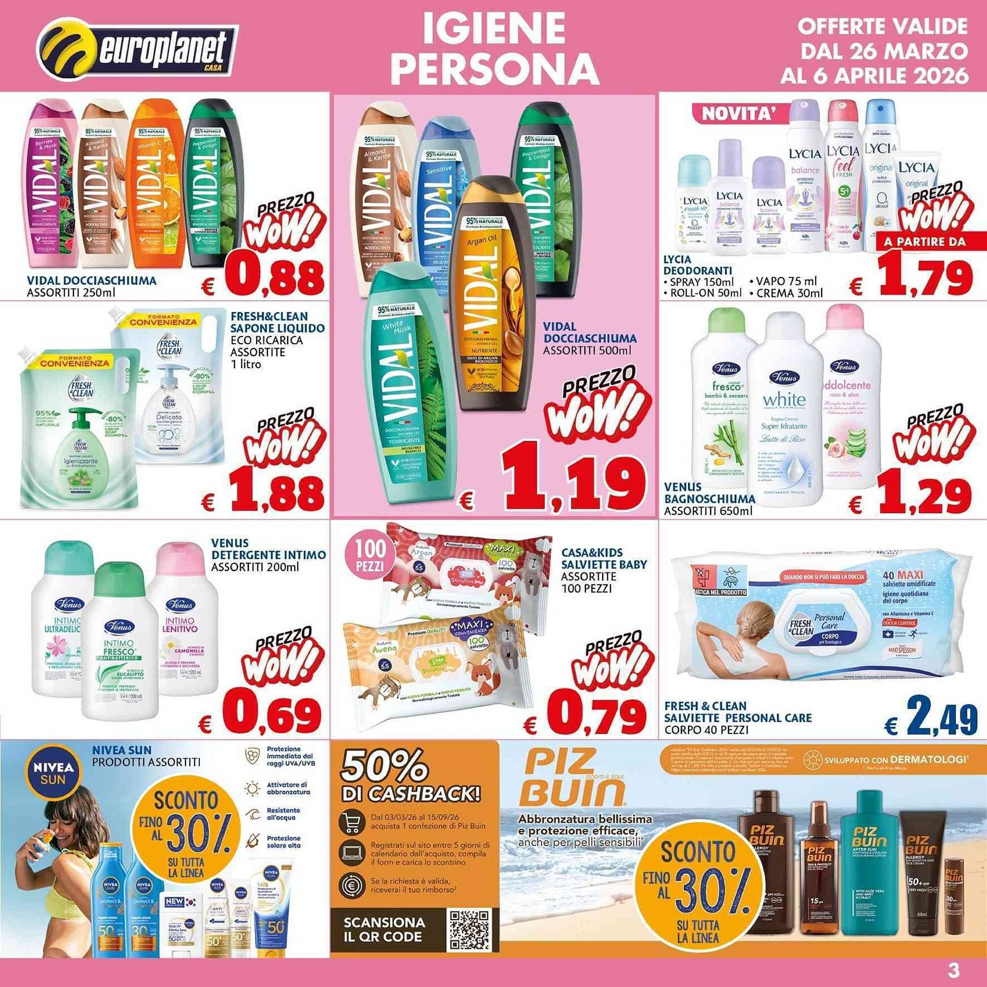 Volantino Europlanet Casa (2026-03-26 - 2026-04-06)