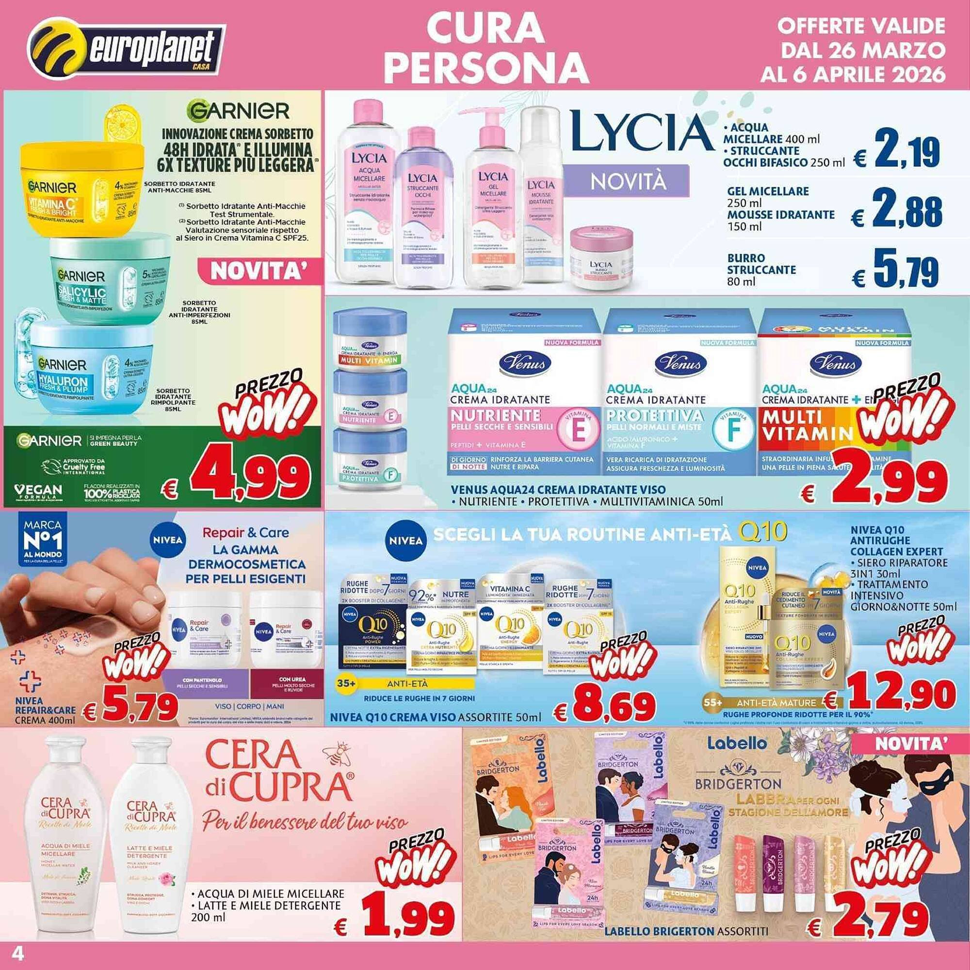 Volantino Europlanet Casa (2026-03-26 - 2026-04-06)